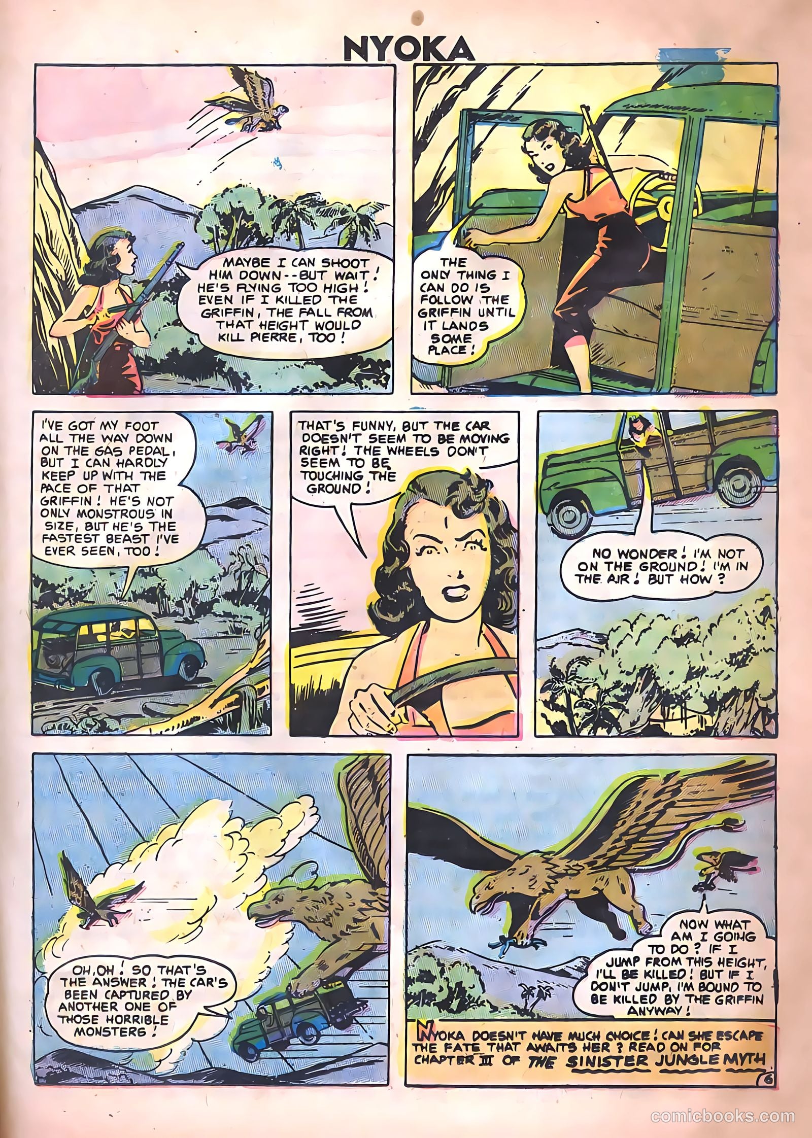 Nyoka the Jungle Girl #14 (1955, Charlton) — page 17 of 36