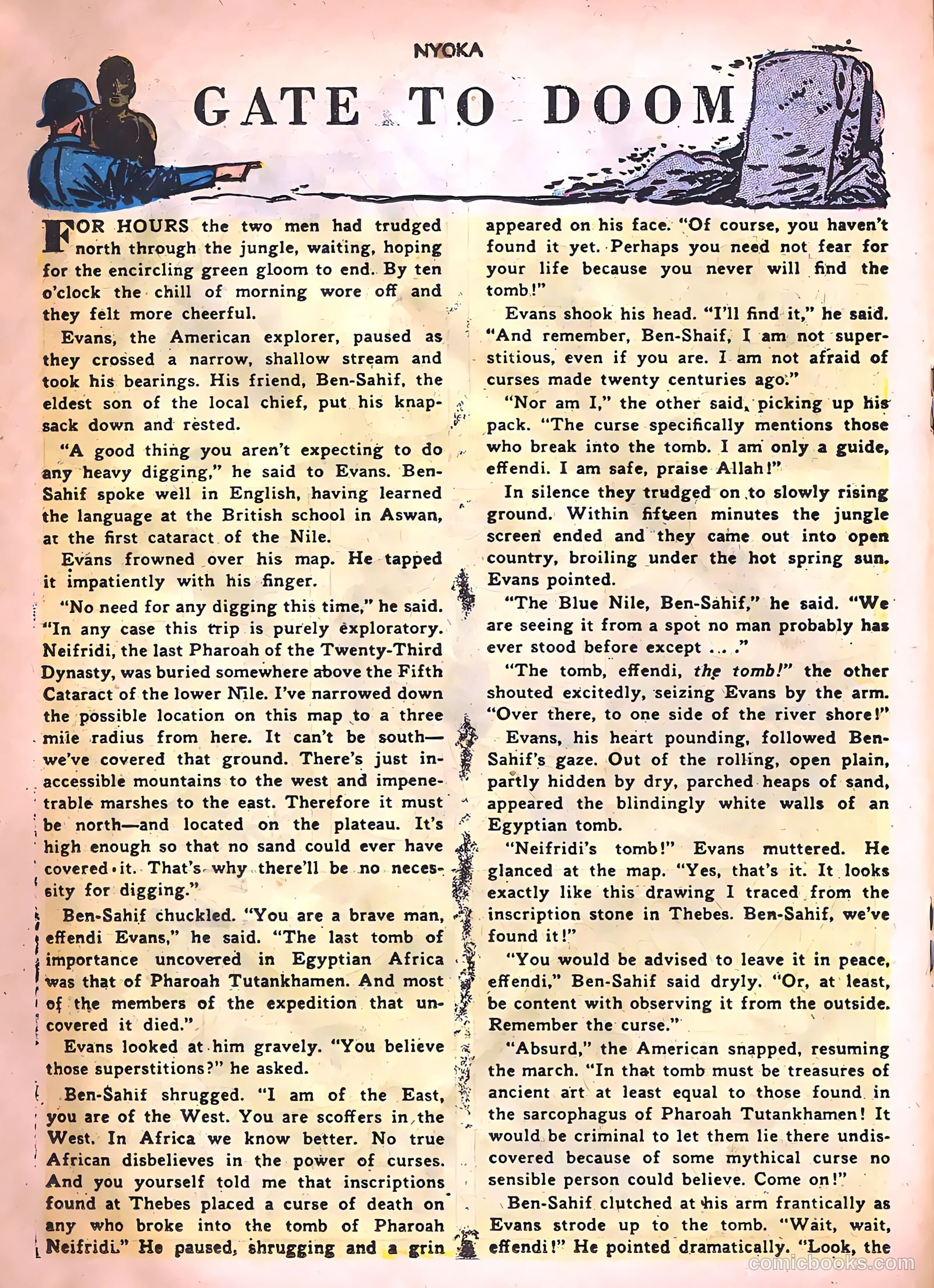 Nyoka the Jungle Girl #14 (1955, Charlton) — page 18 of 36