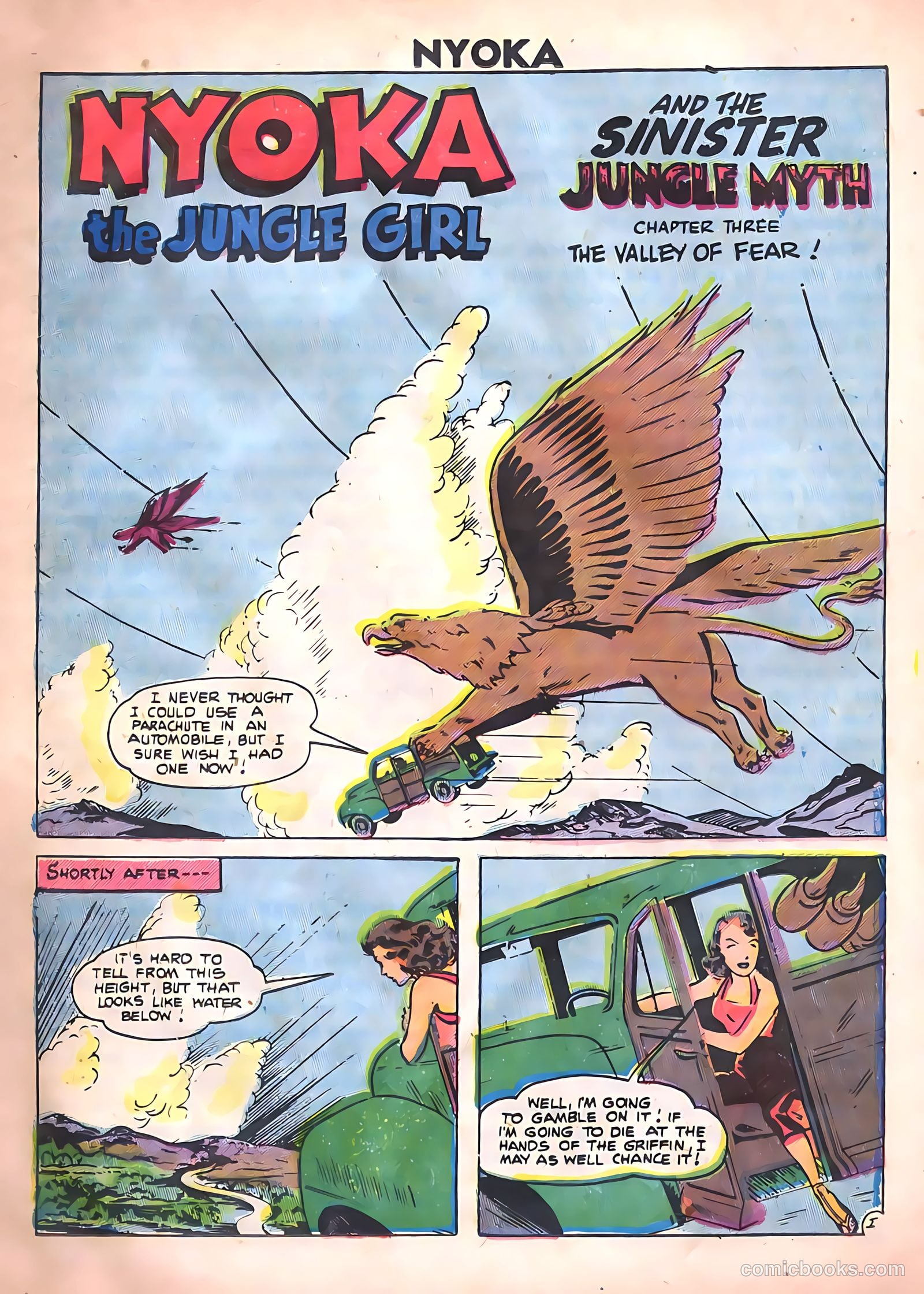 Nyoka the Jungle Girl #14 (1955, Charlton) — page 20 of 36