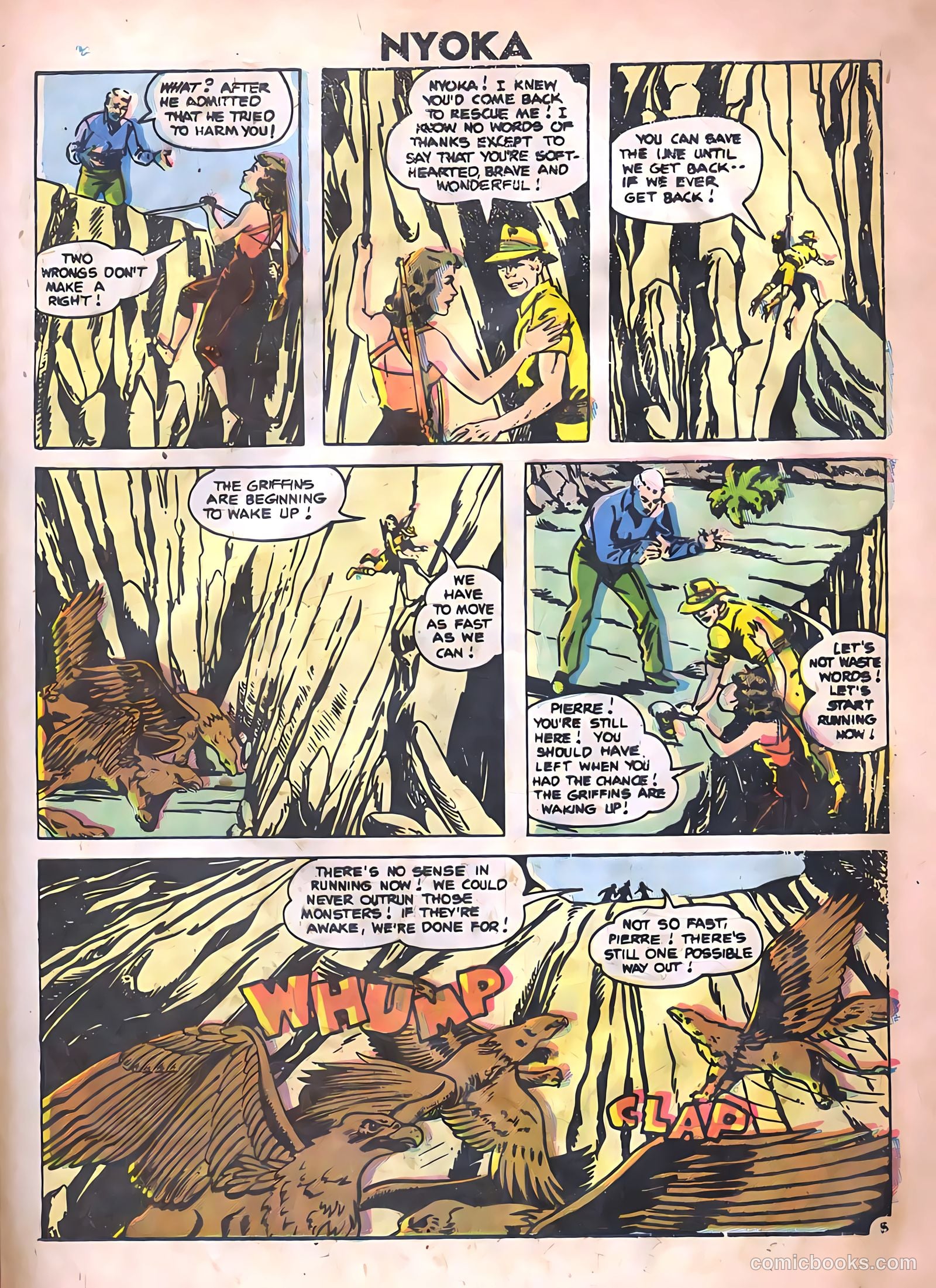 Nyoka the Jungle Girl #14 (1955, Charlton) — page 25 of 36