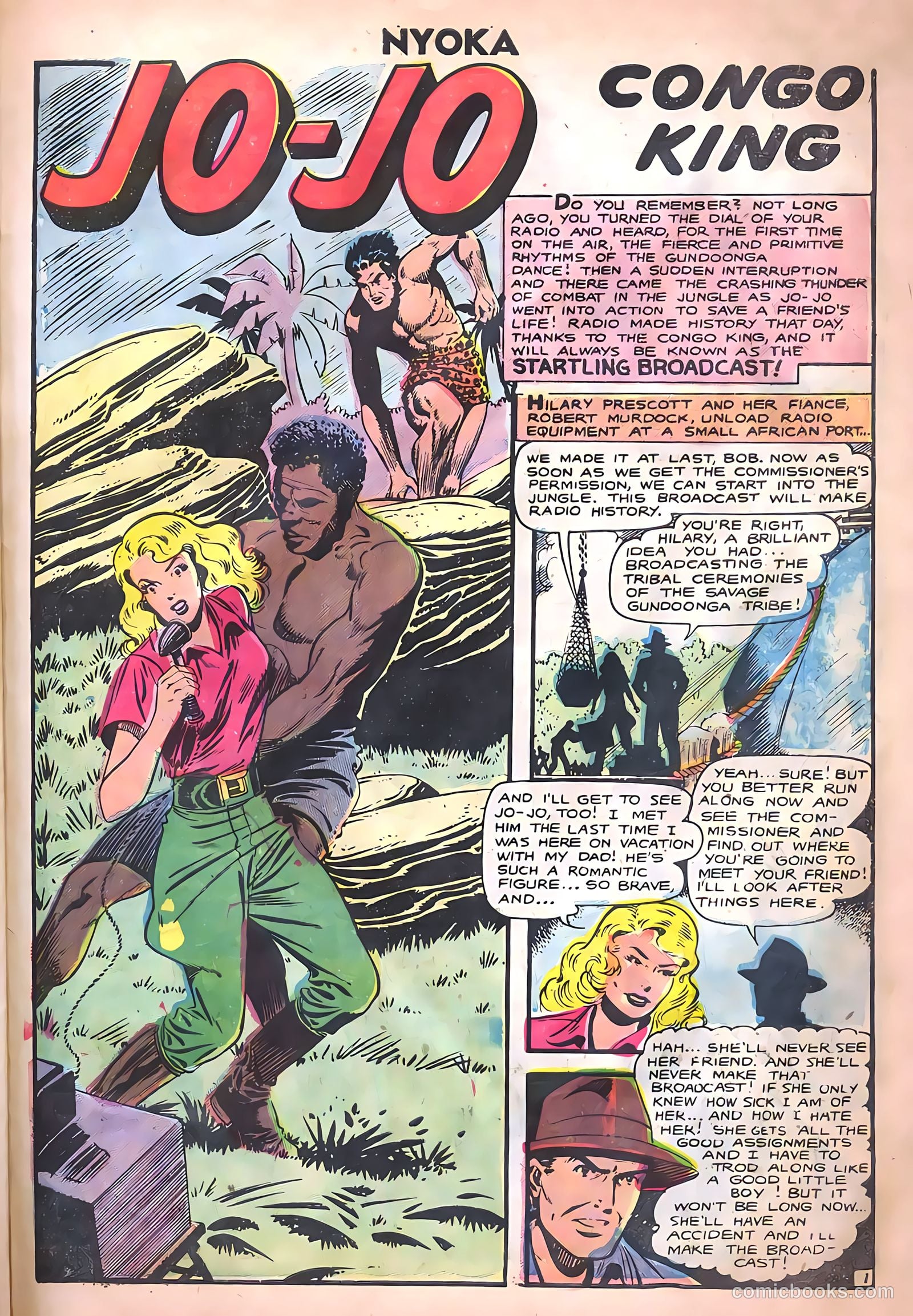 Nyoka the Jungle Girl #14 (1955, Charlton) — page 27 of 36