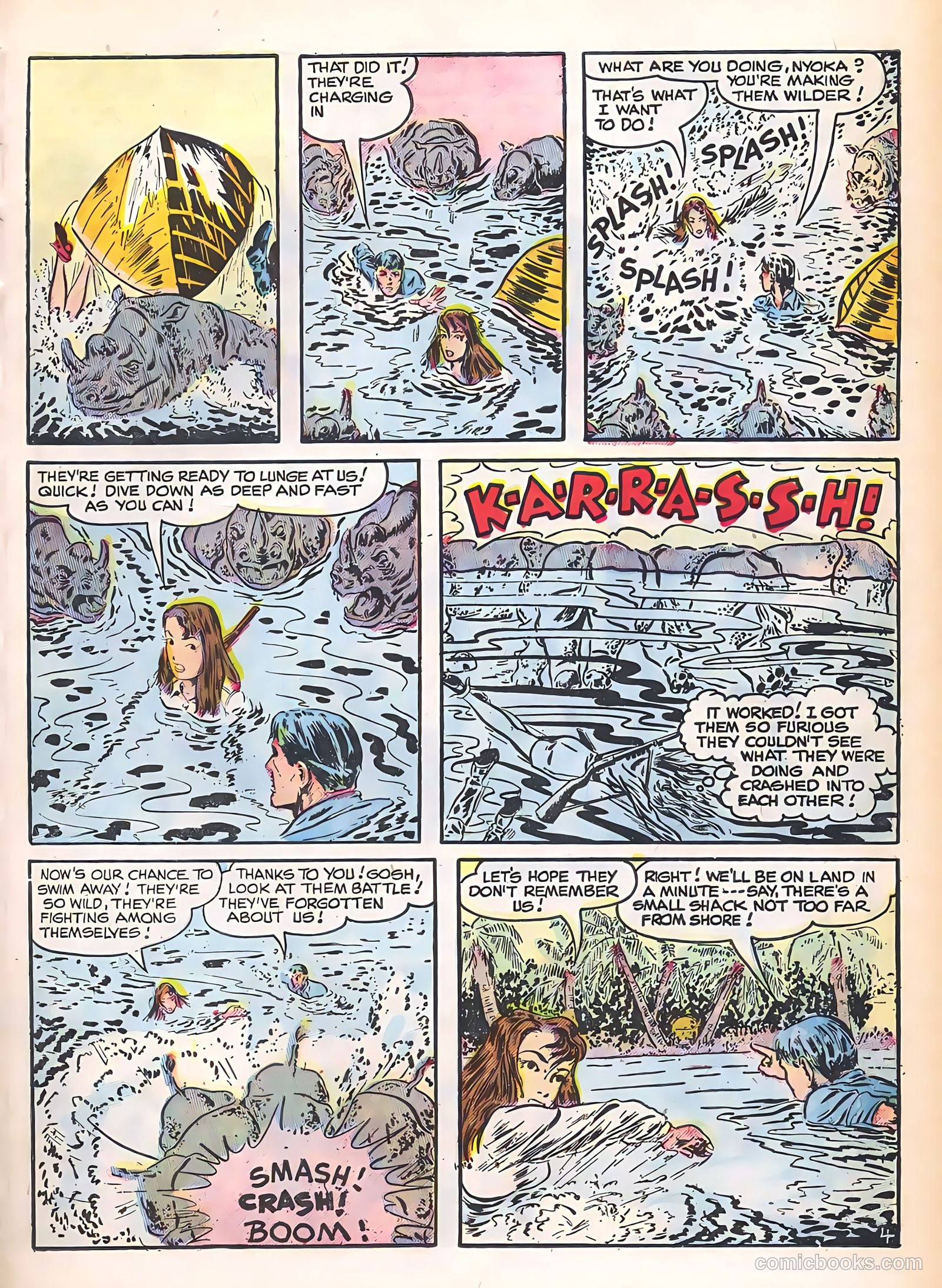 Nyoka the Jungle Girl #15 (1956) — page 19 of 36