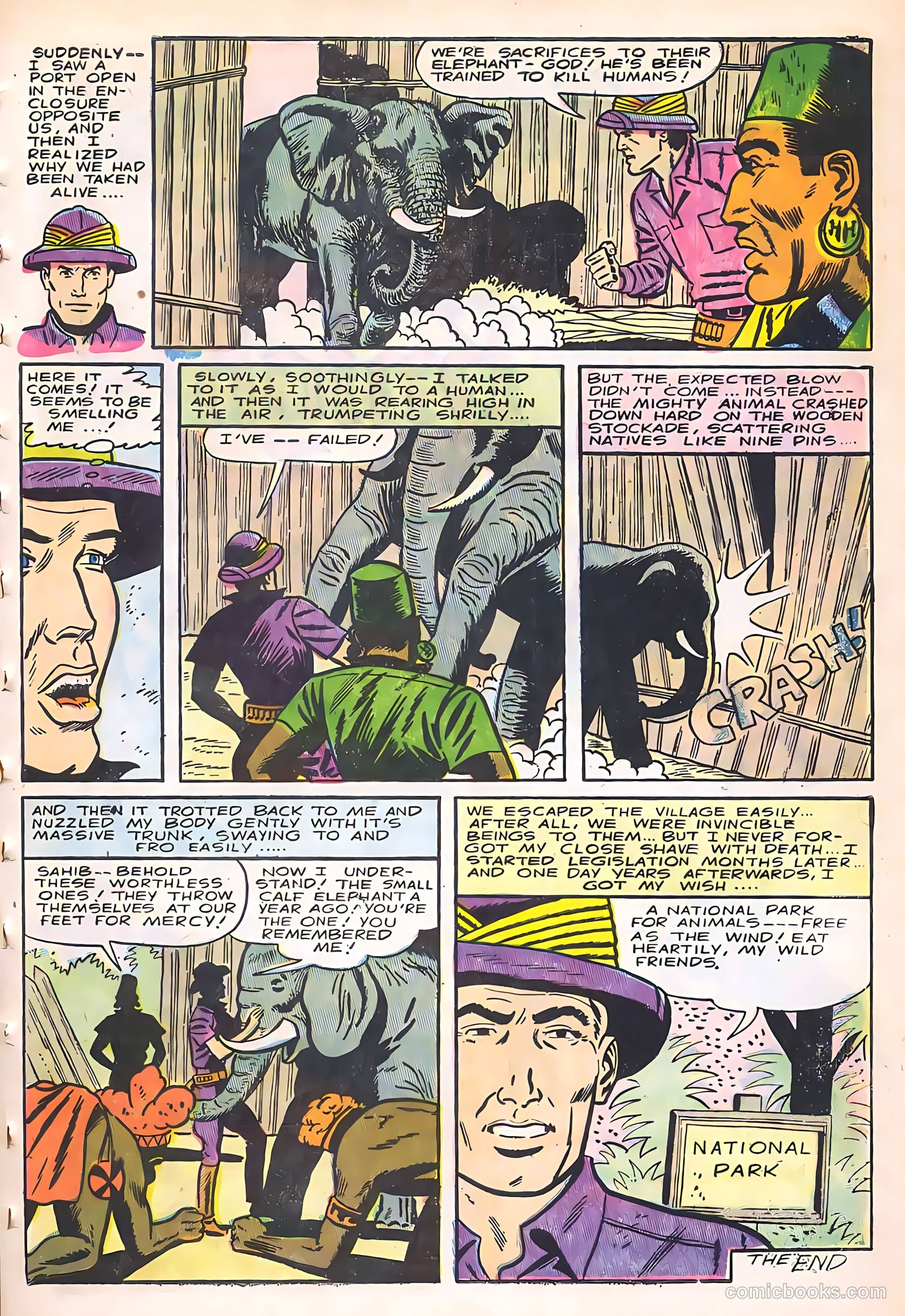 Nyoka the Jungle Girl #15 (1956) — page 33 of 36
