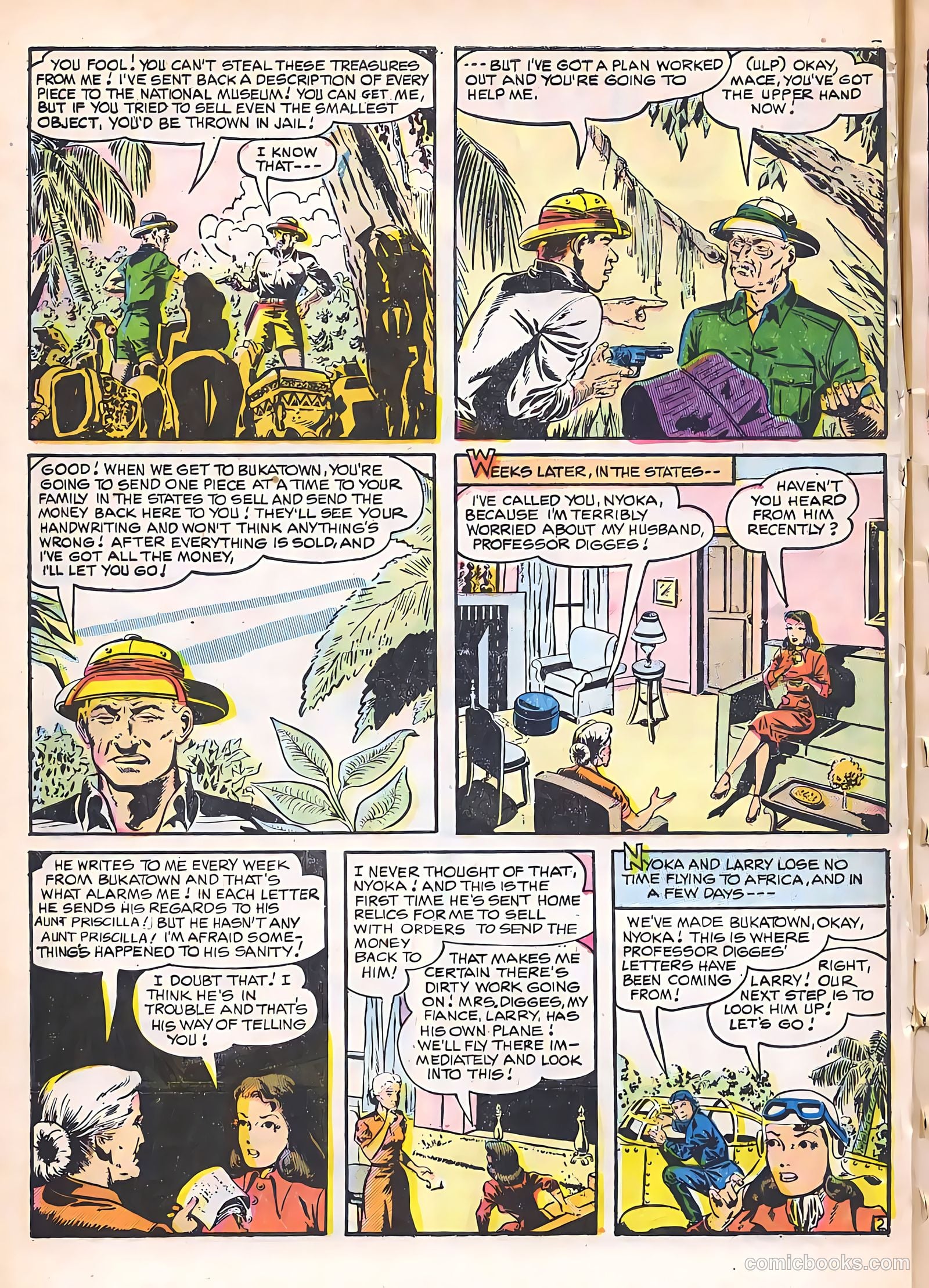 Nyoka the Jungle Girl #15 (1948) — page 4 of 36