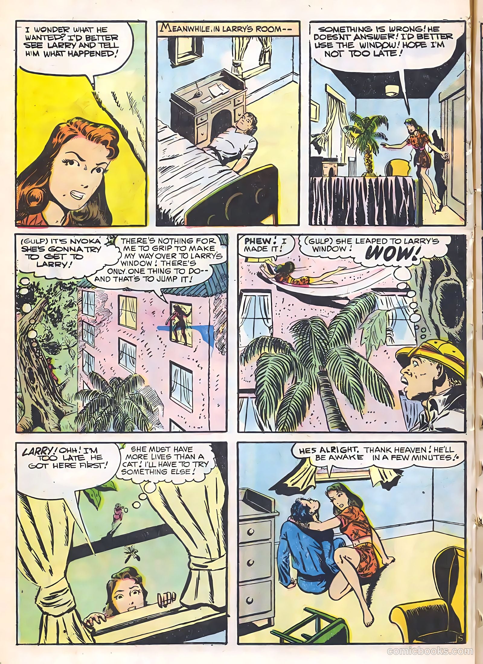 Nyoka the Jungle Girl #15 (1948) — page 8 of 36