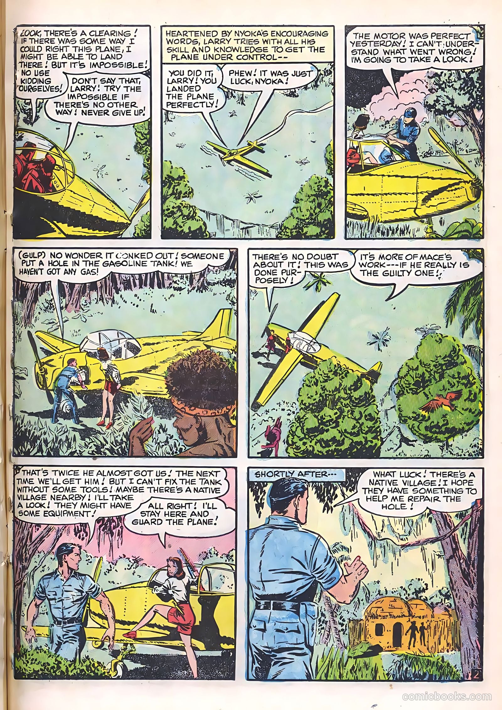 Nyoka the Jungle Girl #15 (1948) — page 11 of 36