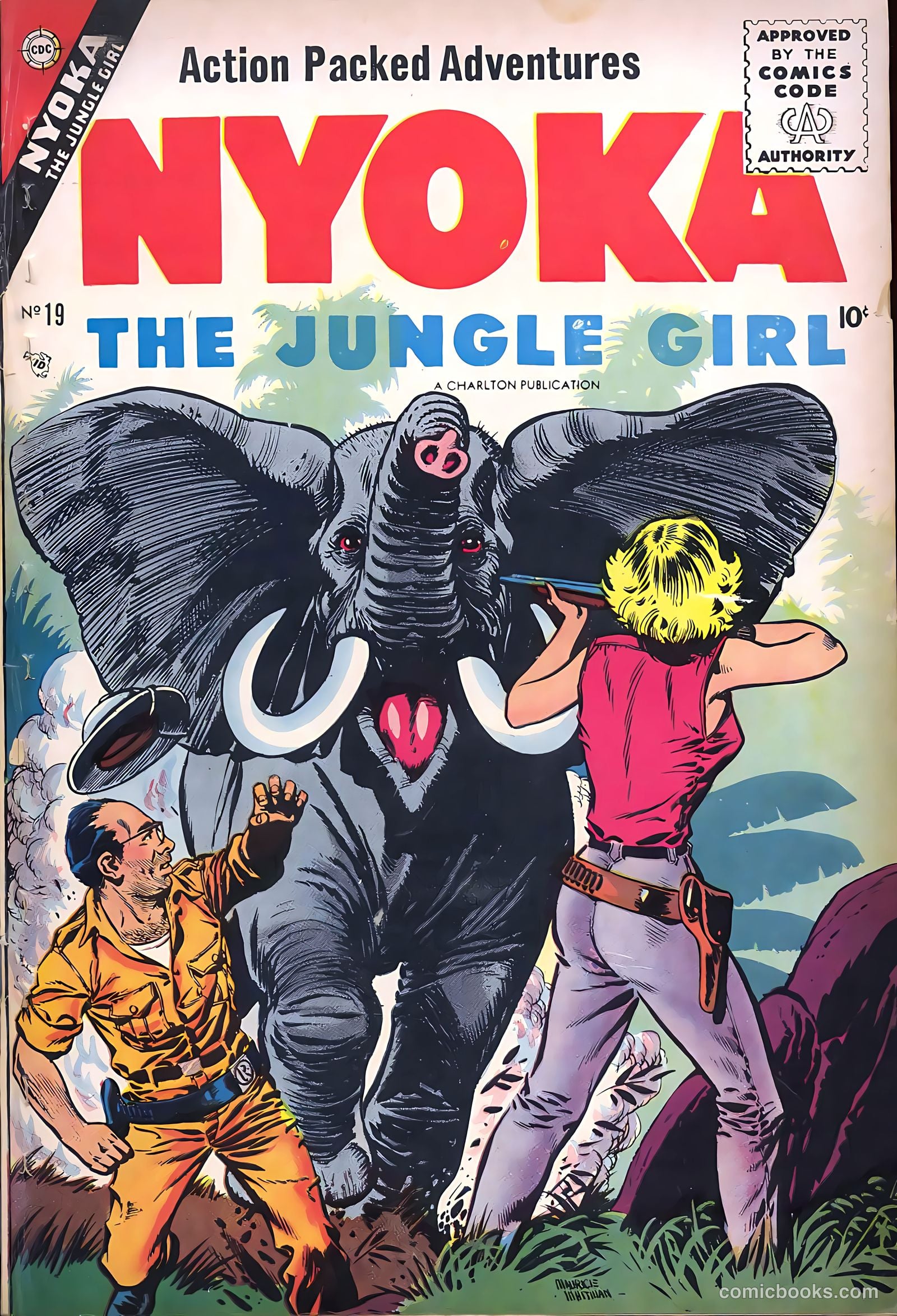 Nyoka the Jungle Girl #19 (1957, Charlton) — page 1 of 36
