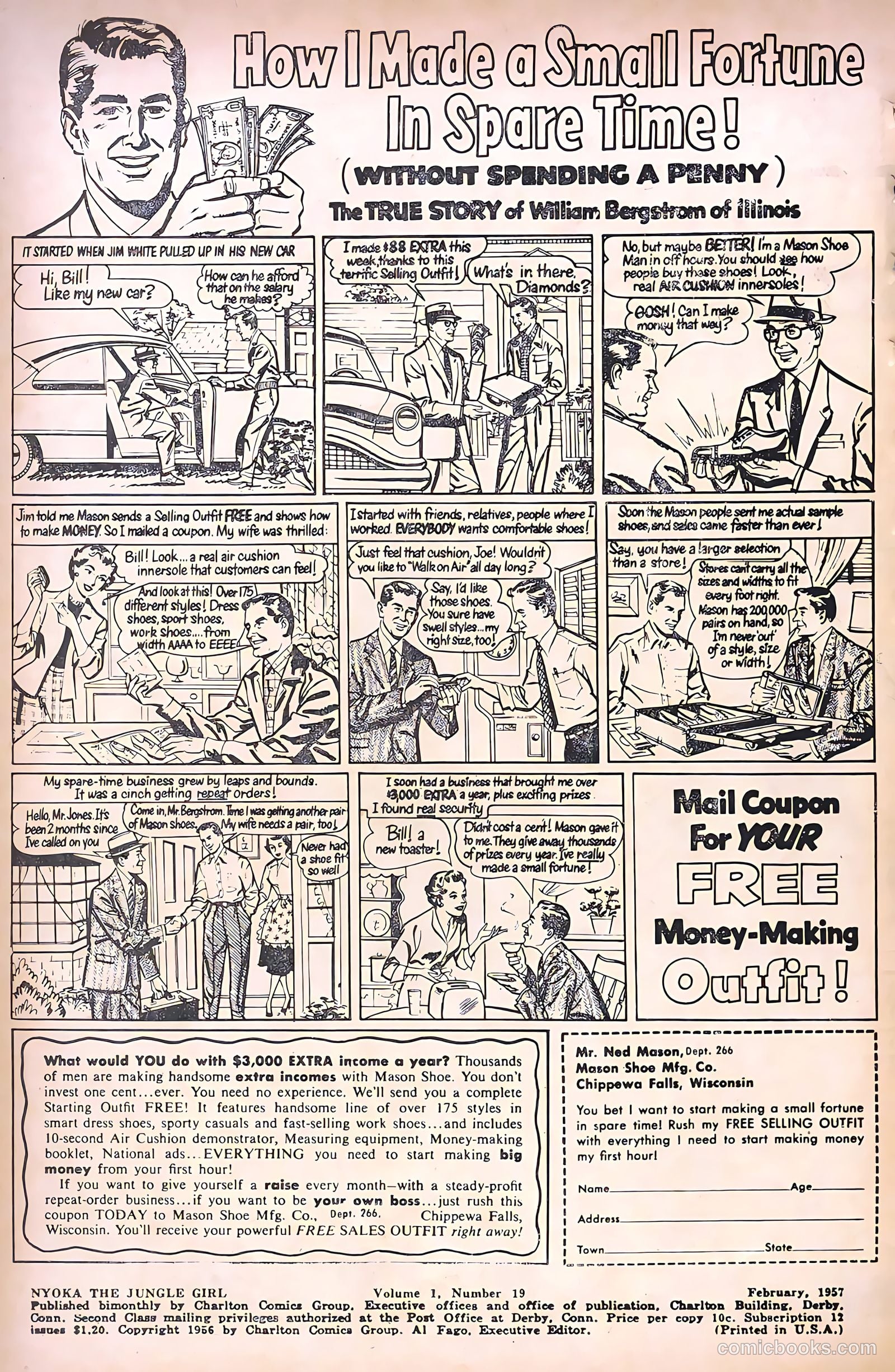 Nyoka the Jungle Girl #19 (1957, Charlton) — page 2 of 36