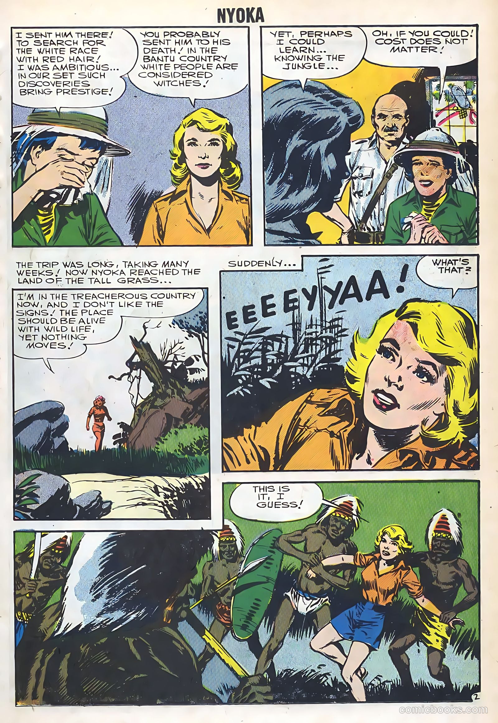 Nyoka the Jungle Girl #19 (1957, Charlton) — page 11 of 36