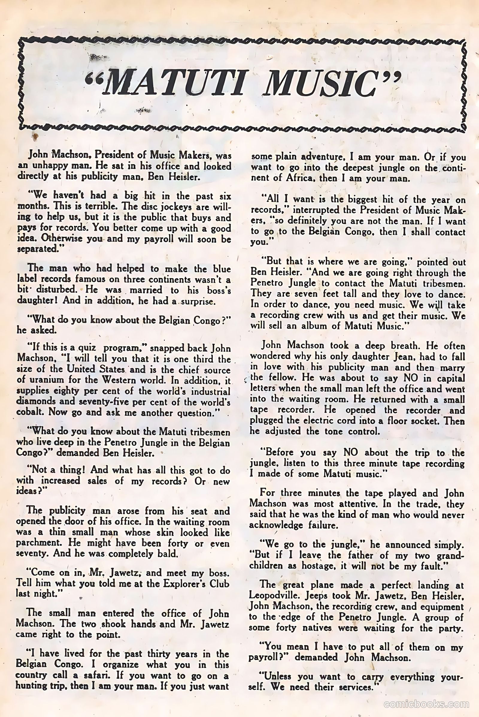 Nyoka the Jungle Girl #19 (1957, Charlton) — page 16 of 36
