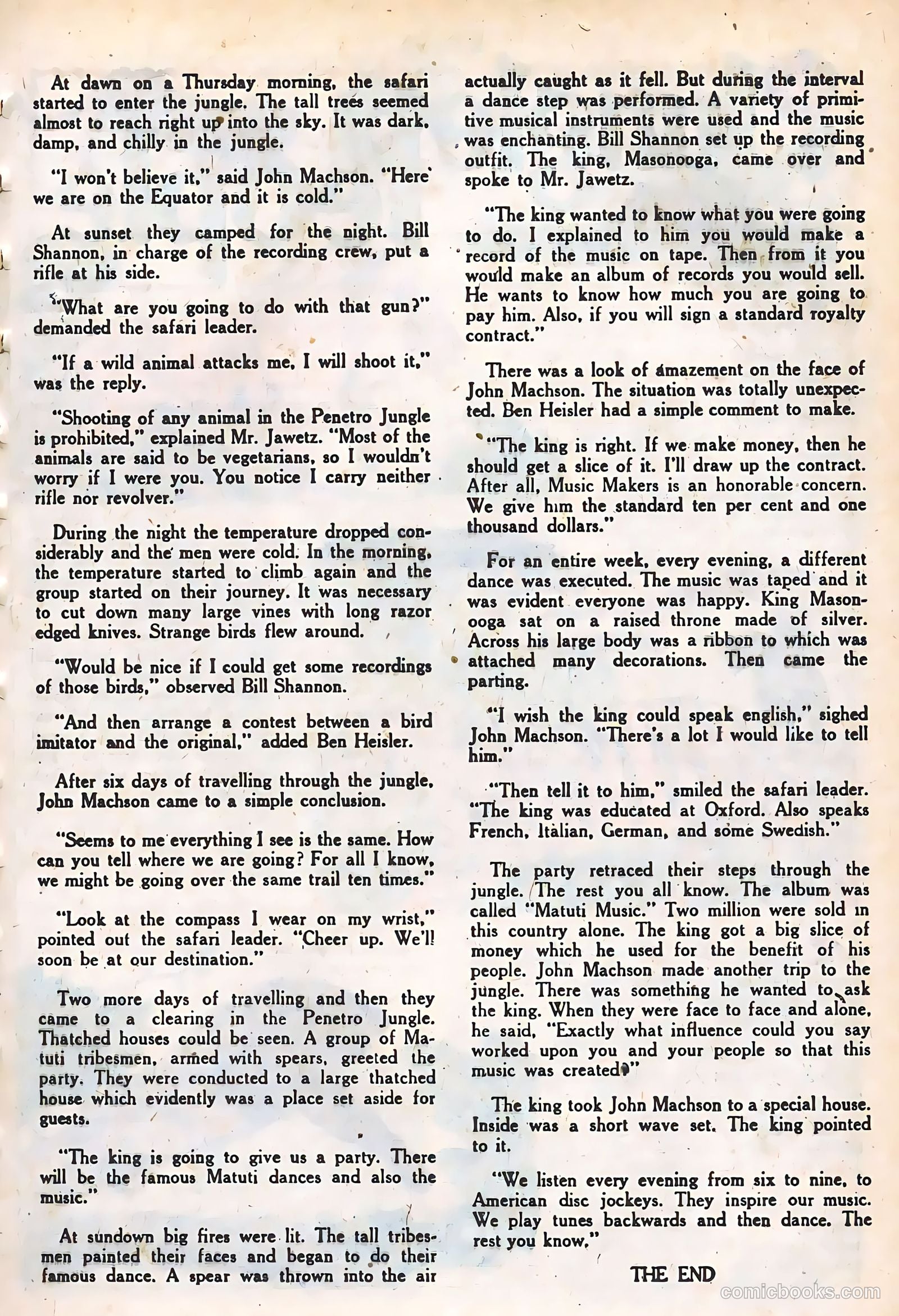 Nyoka the Jungle Girl #19 (1957, Charlton) — page 17 of 36