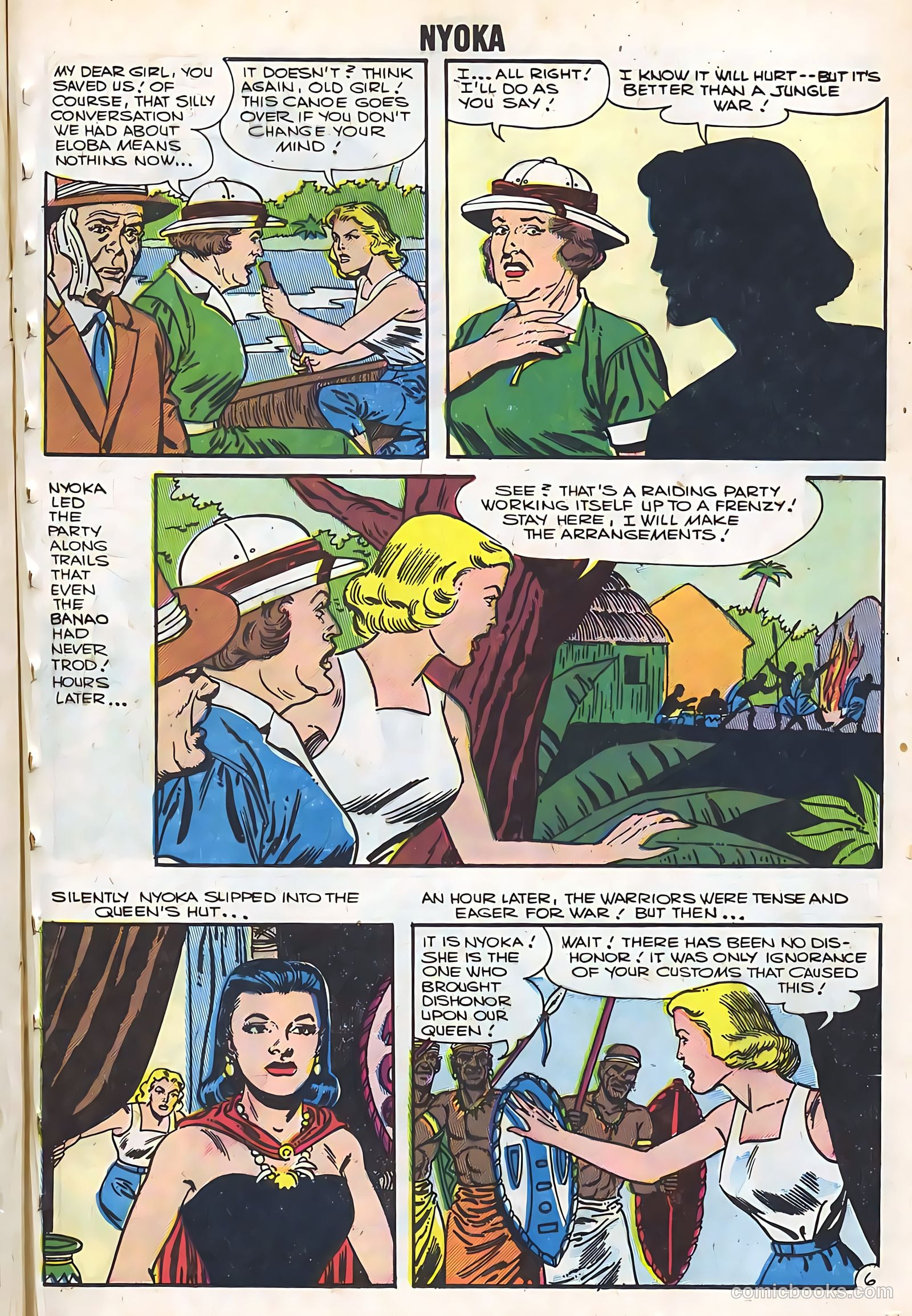 Nyoka the Jungle Girl #19 (1957, Charlton) — page 25 of 36