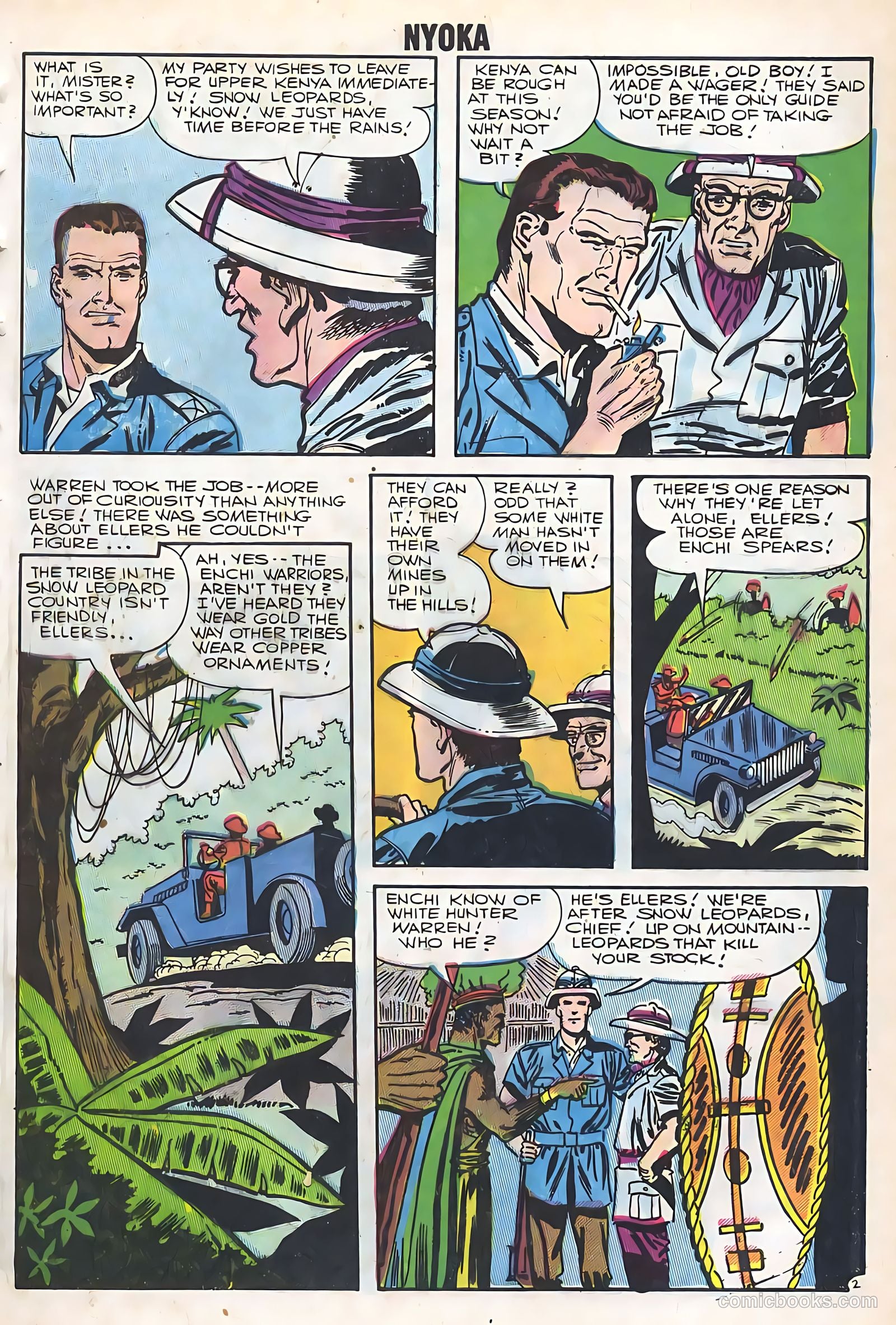 Nyoka the Jungle Girl #19 (1957, Charlton) — page 29 of 36