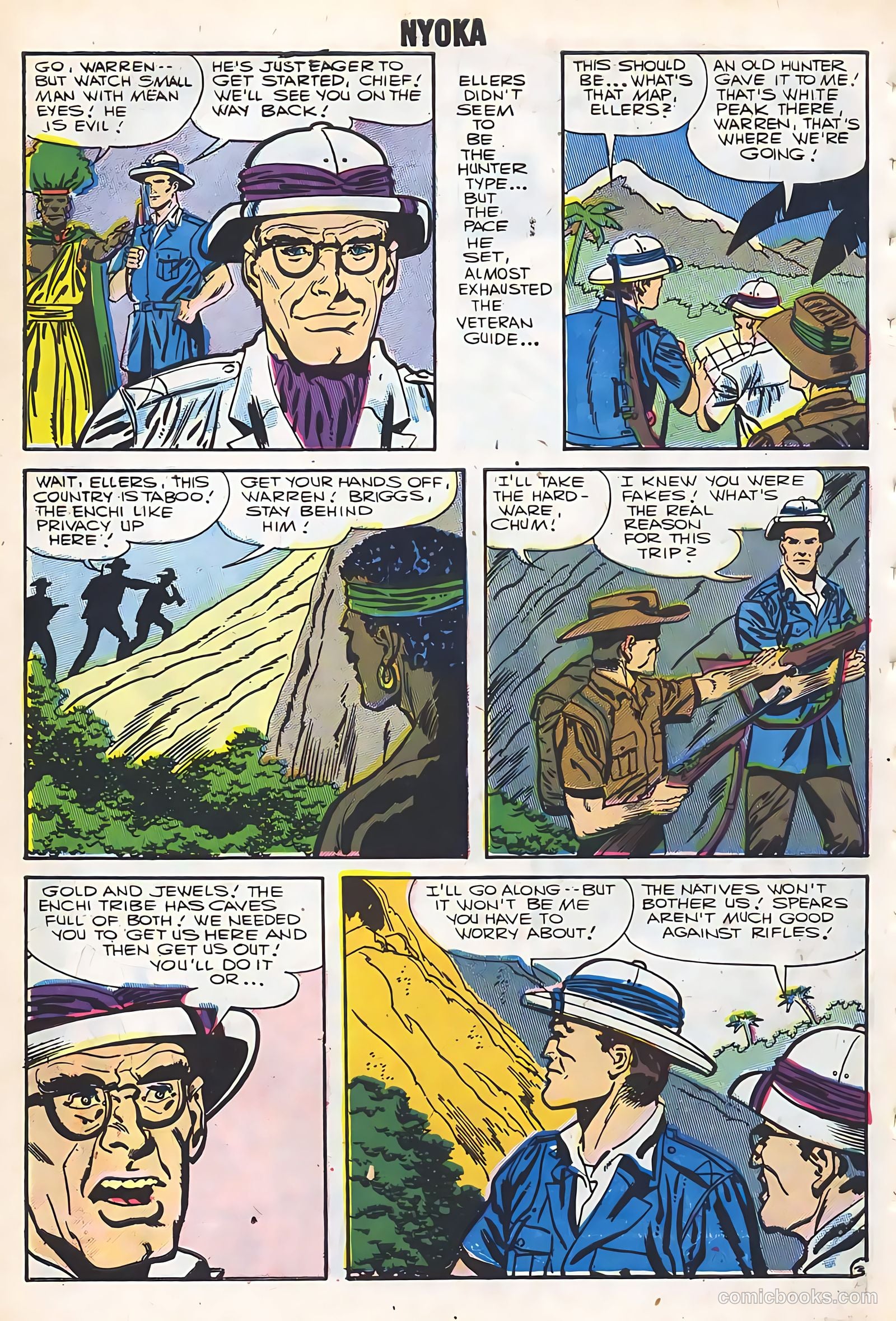 Nyoka the Jungle Girl #19 (1957, Charlton) — page 30 of 36