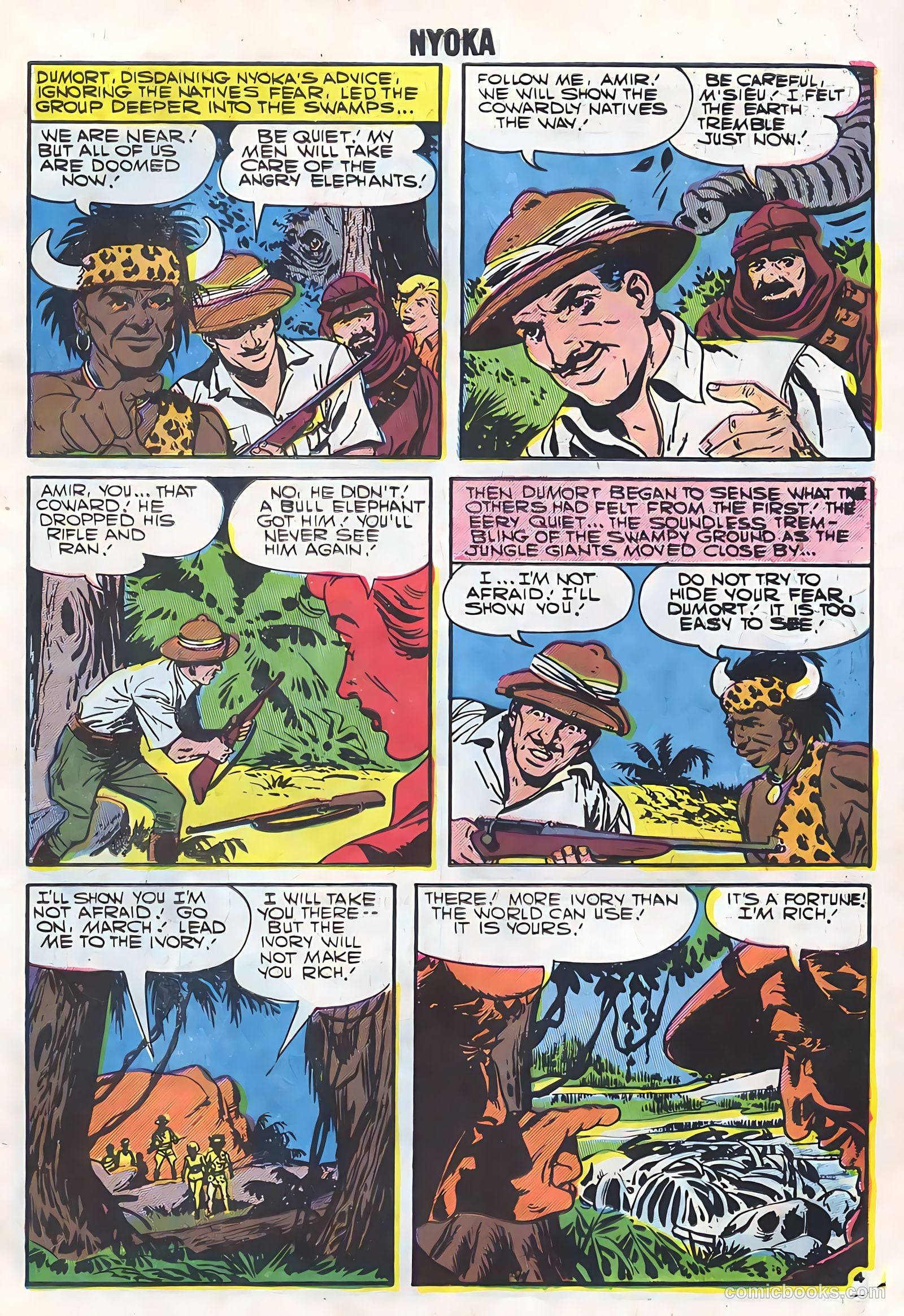Nyoka the Jungle Girl #21 (1957) — page 7 of 36