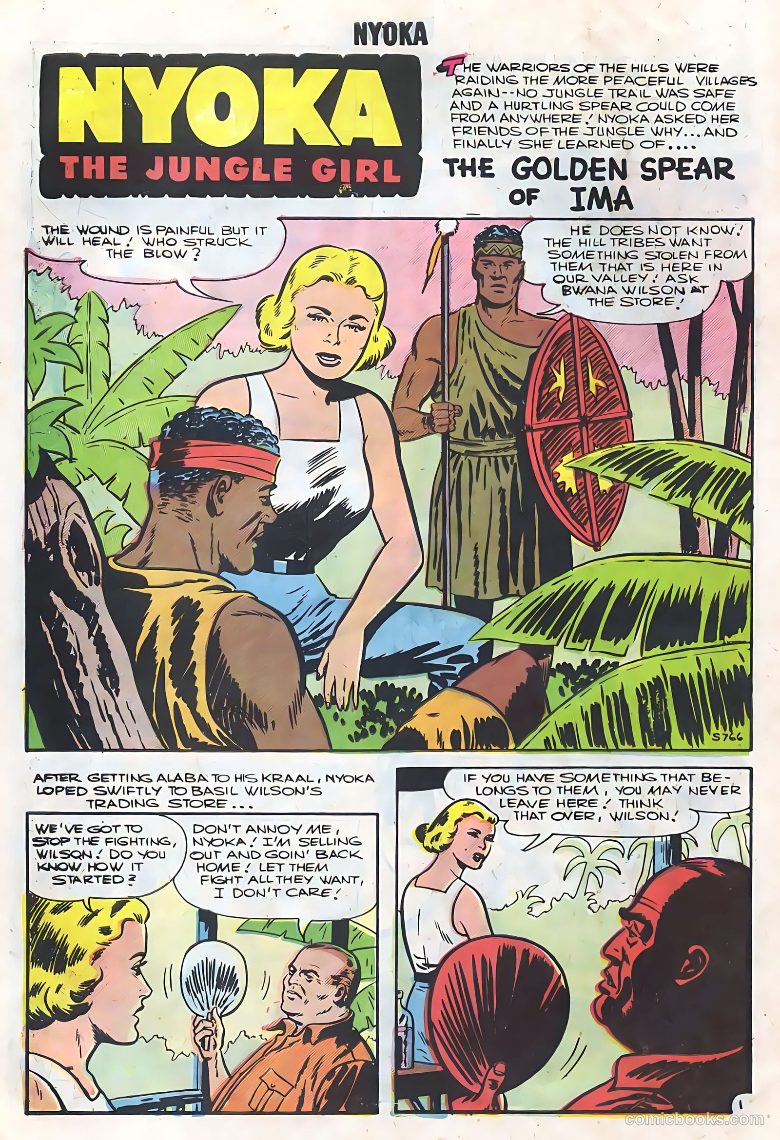 Nyoka the Jungle Girl #21 (1957) — page 10 of 36