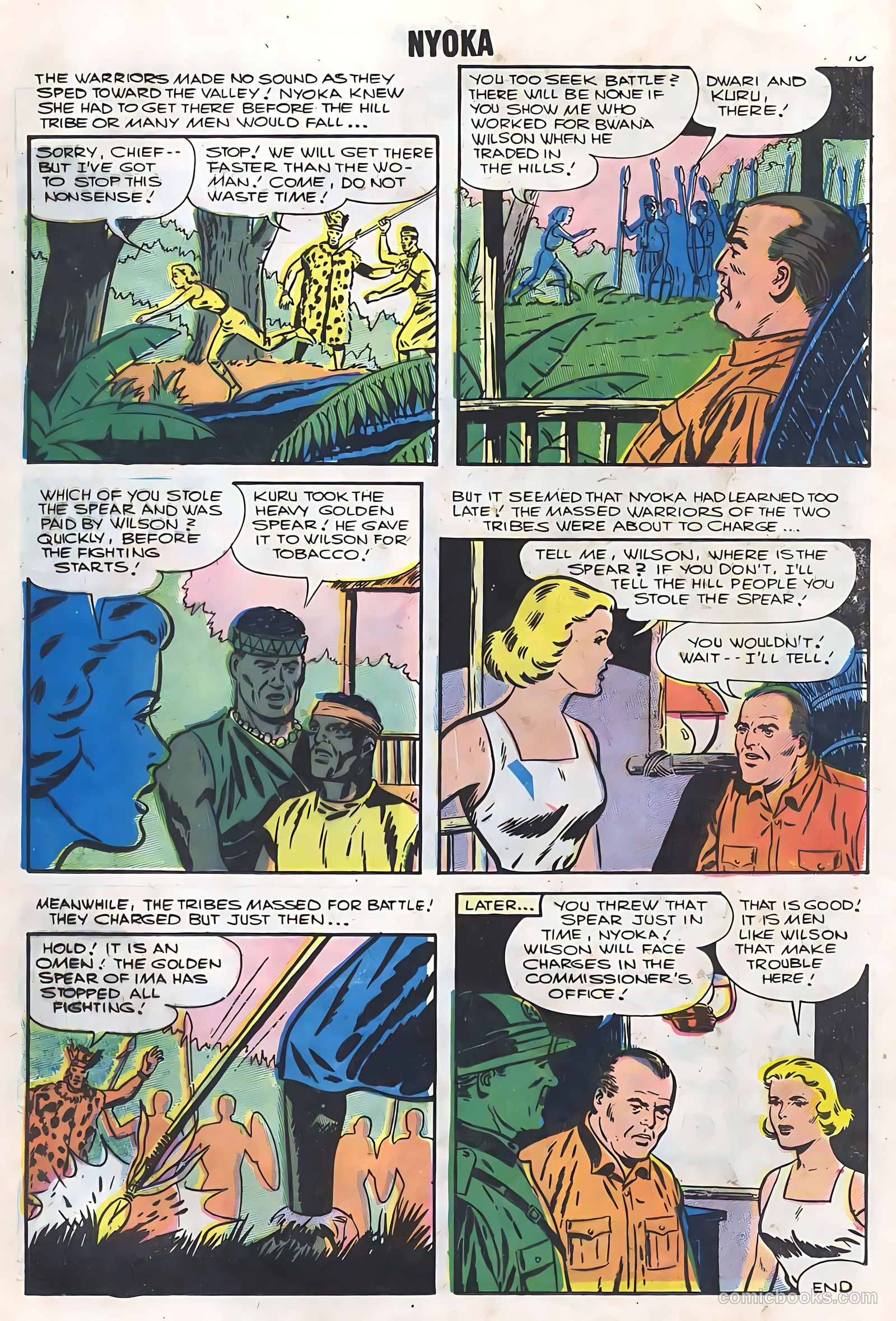 Nyoka the Jungle Girl #21 (1957) — page 12 of 36