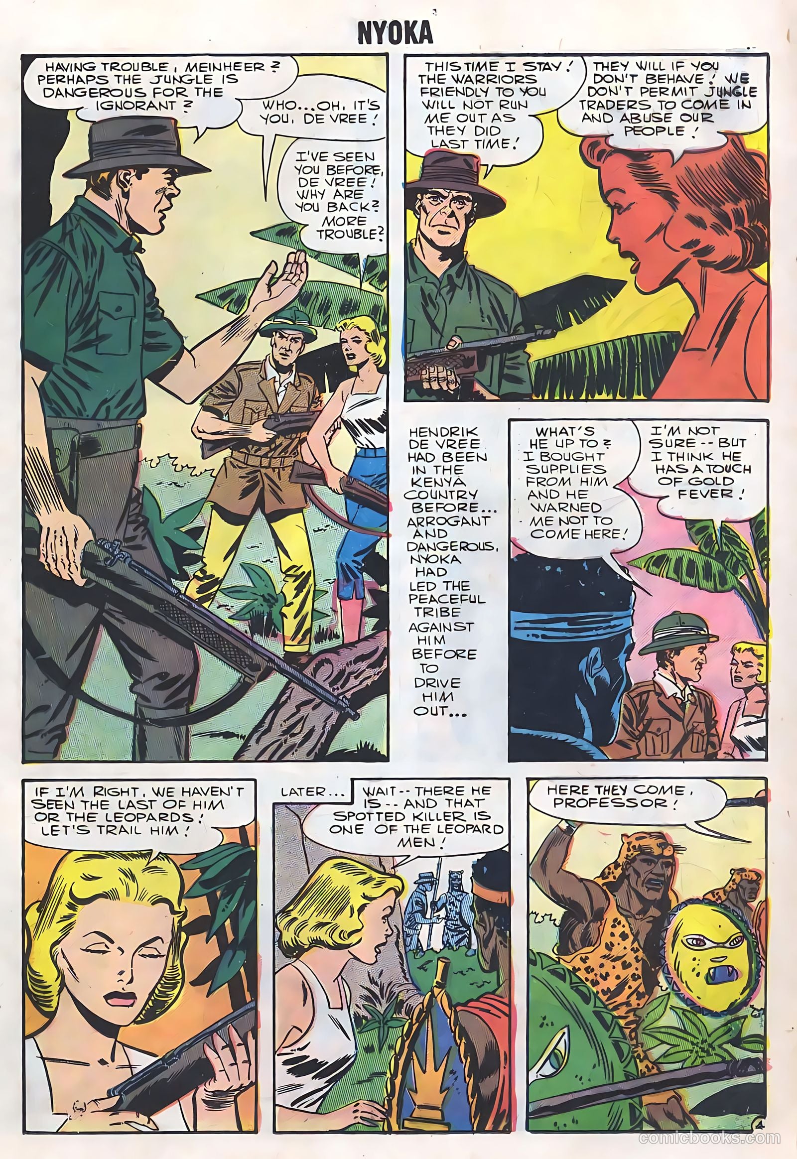 Nyoka the Jungle Girl #21 (1957) — page 17 of 36