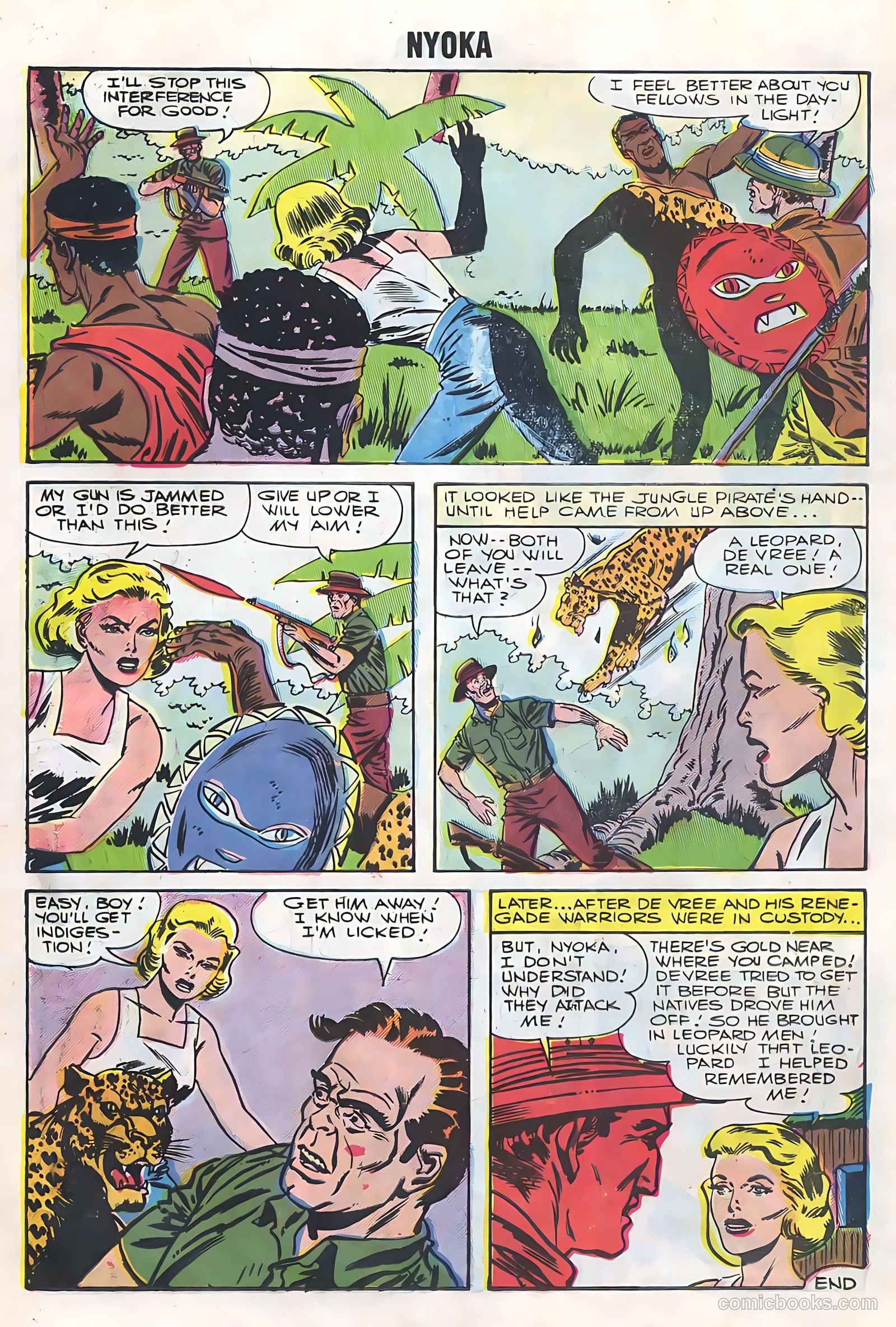 Nyoka the Jungle Girl #21 (1957) — page 18 of 36