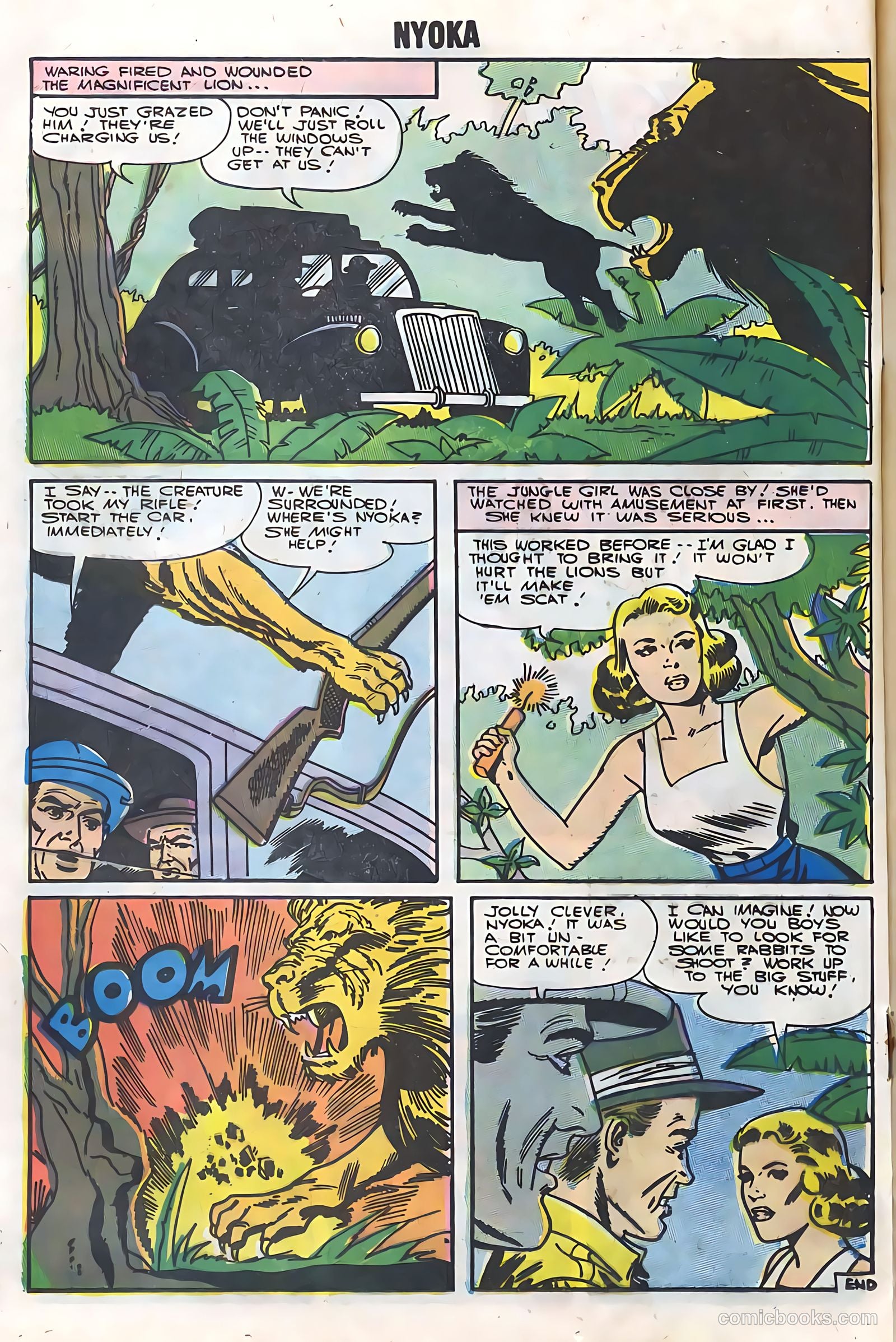 Nyoka the Jungle Girl #21 (1957) — page 24 of 36