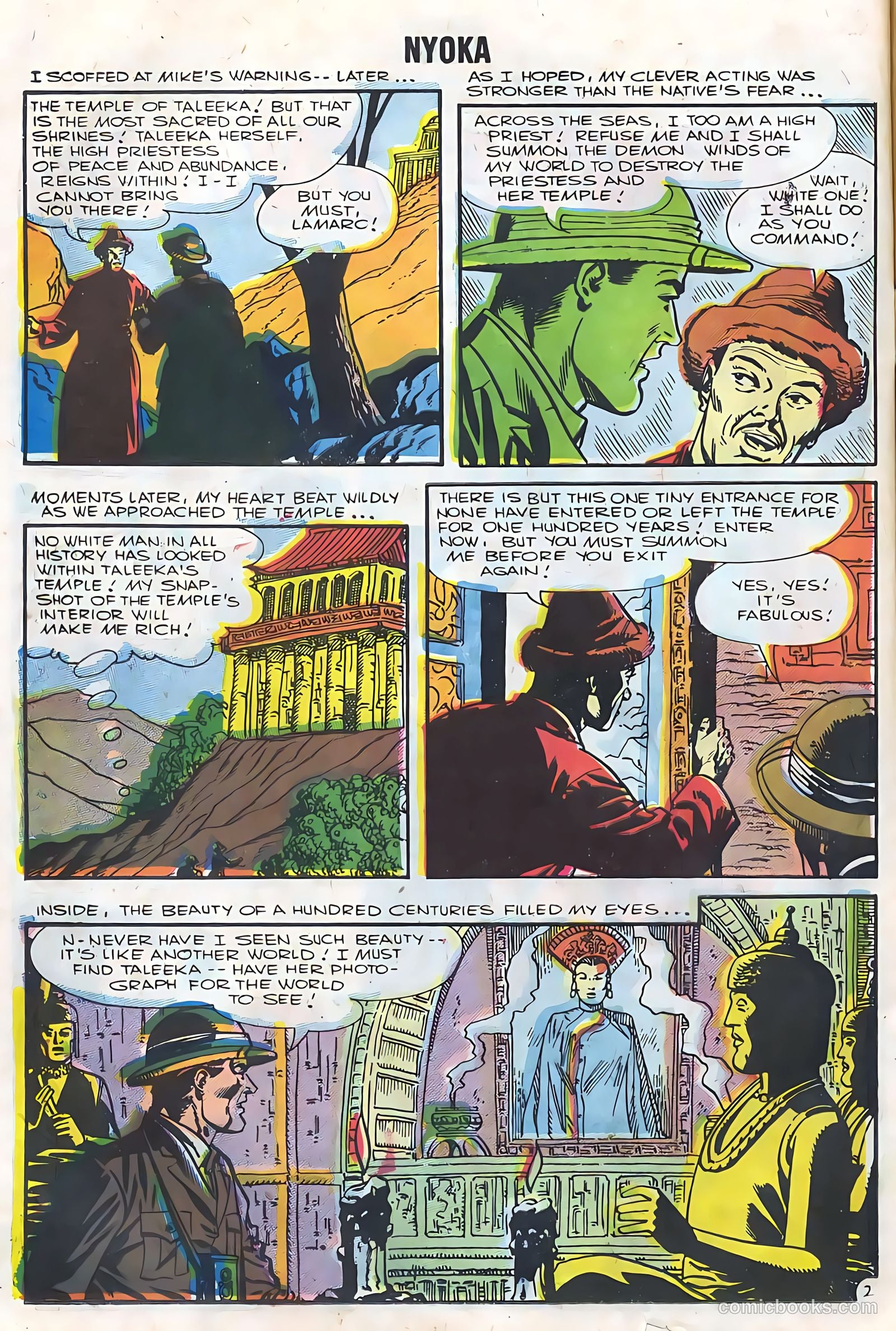 Nyoka the Jungle Girl #21 (1957) — page 26 of 36