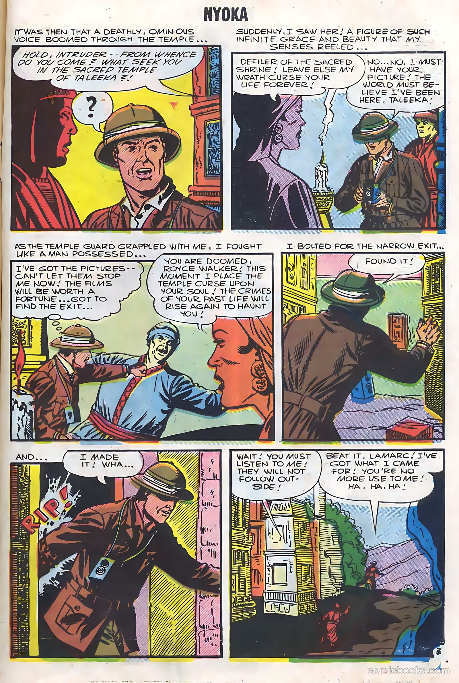 Nyoka the Jungle Girl #21 (1957) — page 27 of 36
