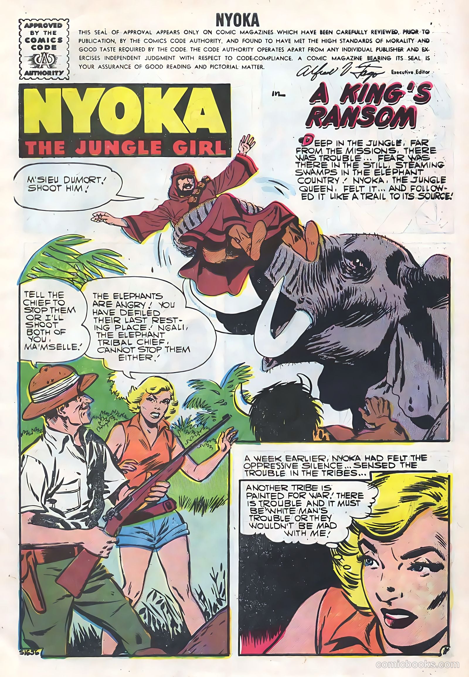 Nyoka the Jungle Girl #21 (1948) — page 3 of 36
