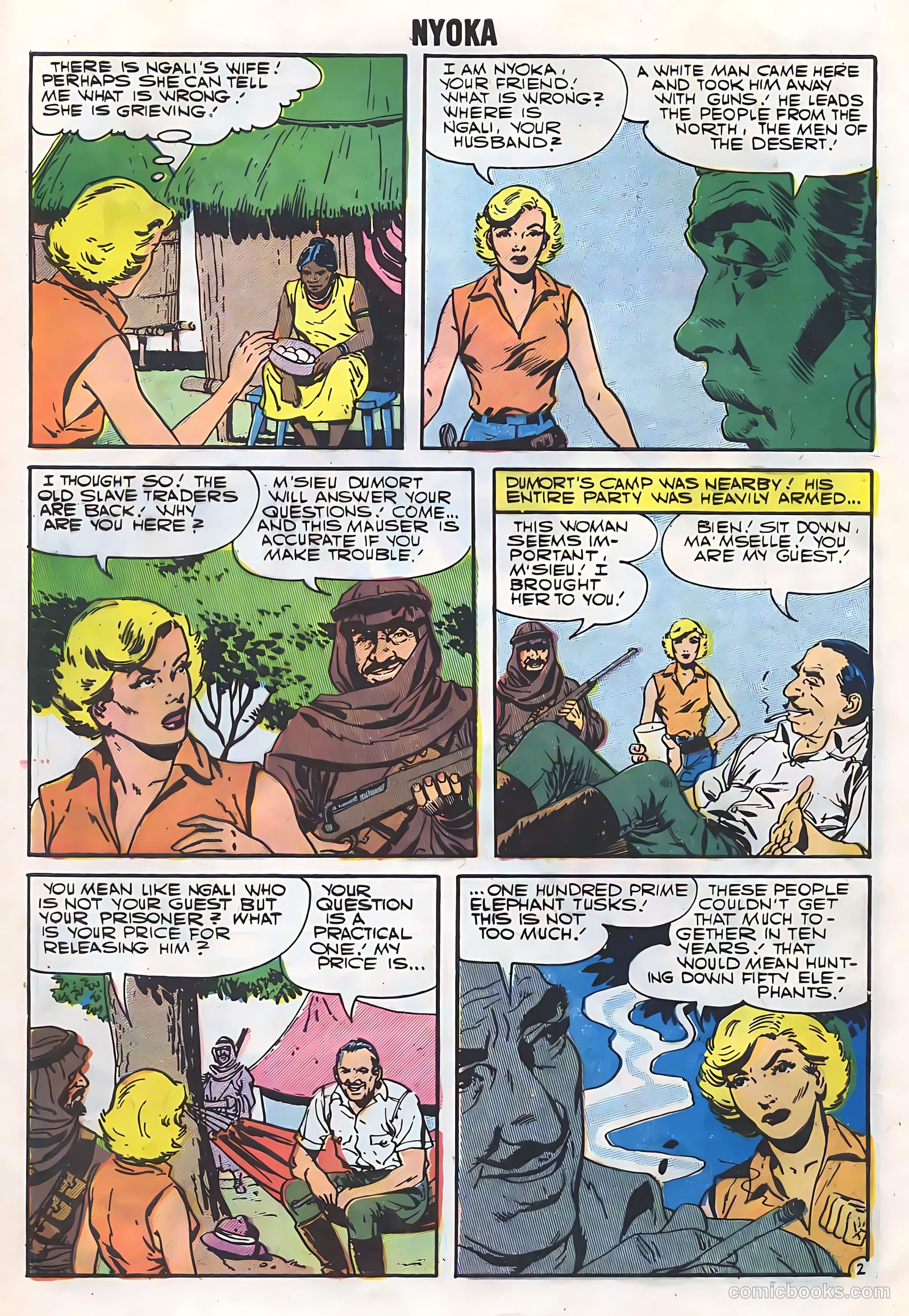 Nyoka the Jungle Girl #21 (1948) — page 4 of 36