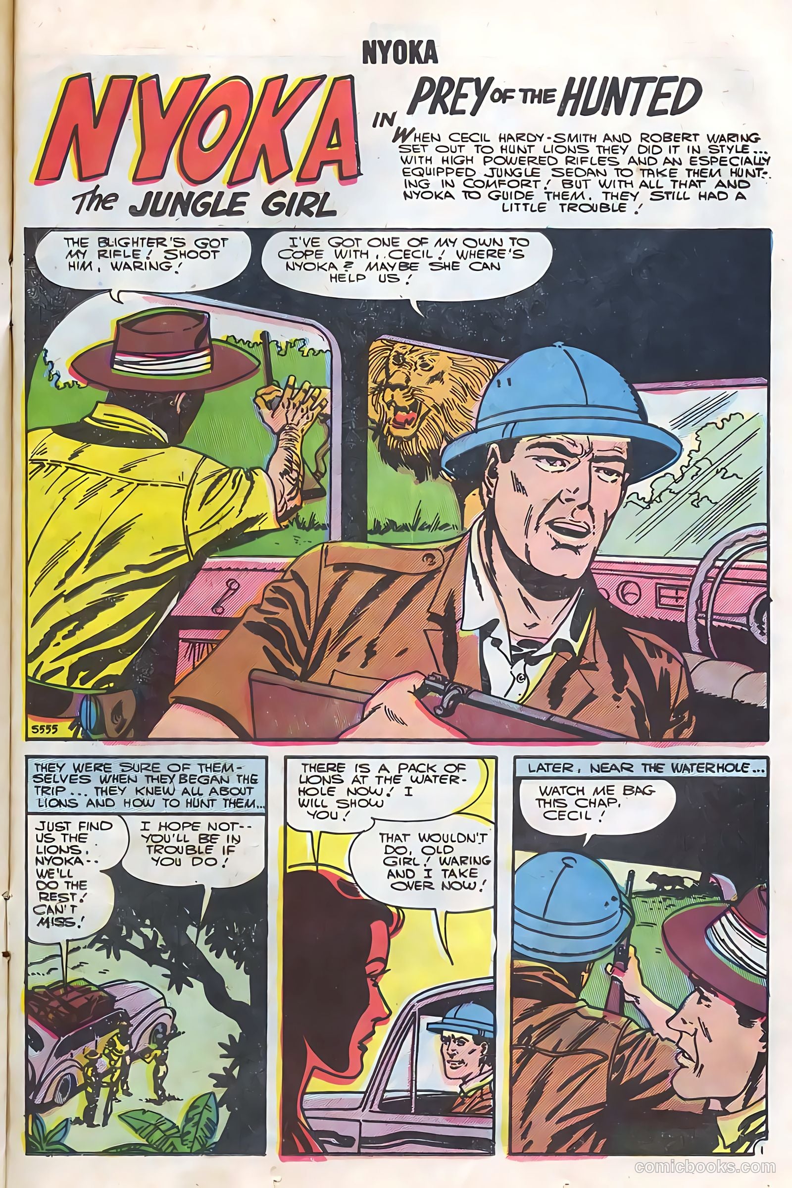 Nyoka the Jungle Girl #21 (1948) — page 23 of 36