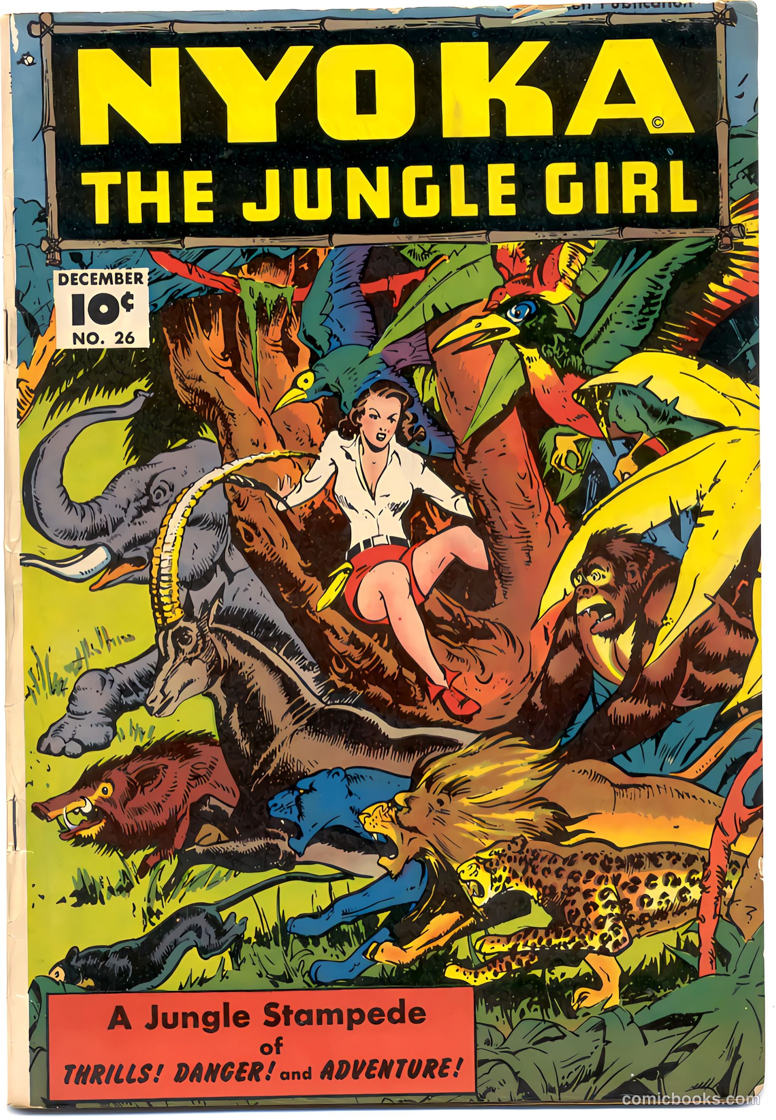 Nyoka the Jungle Girl #26