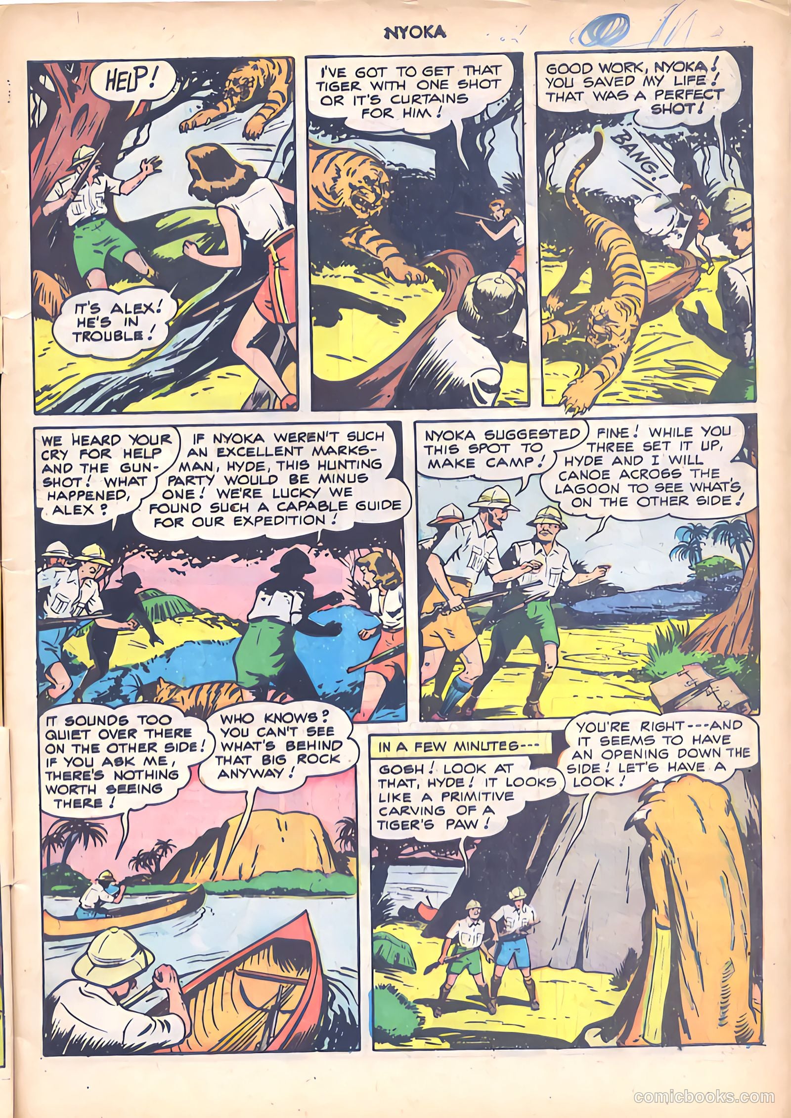 Nyoka the Jungle Girl #26 (1948) — page 5 of 50