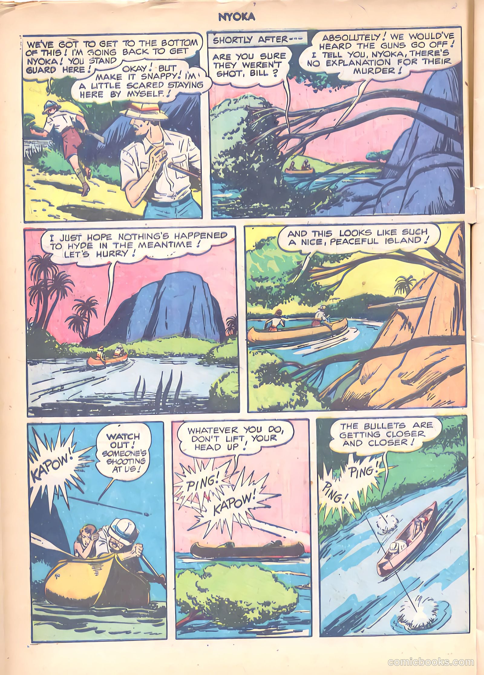 Nyoka the Jungle Girl #26 (1948) — page 8 of 50