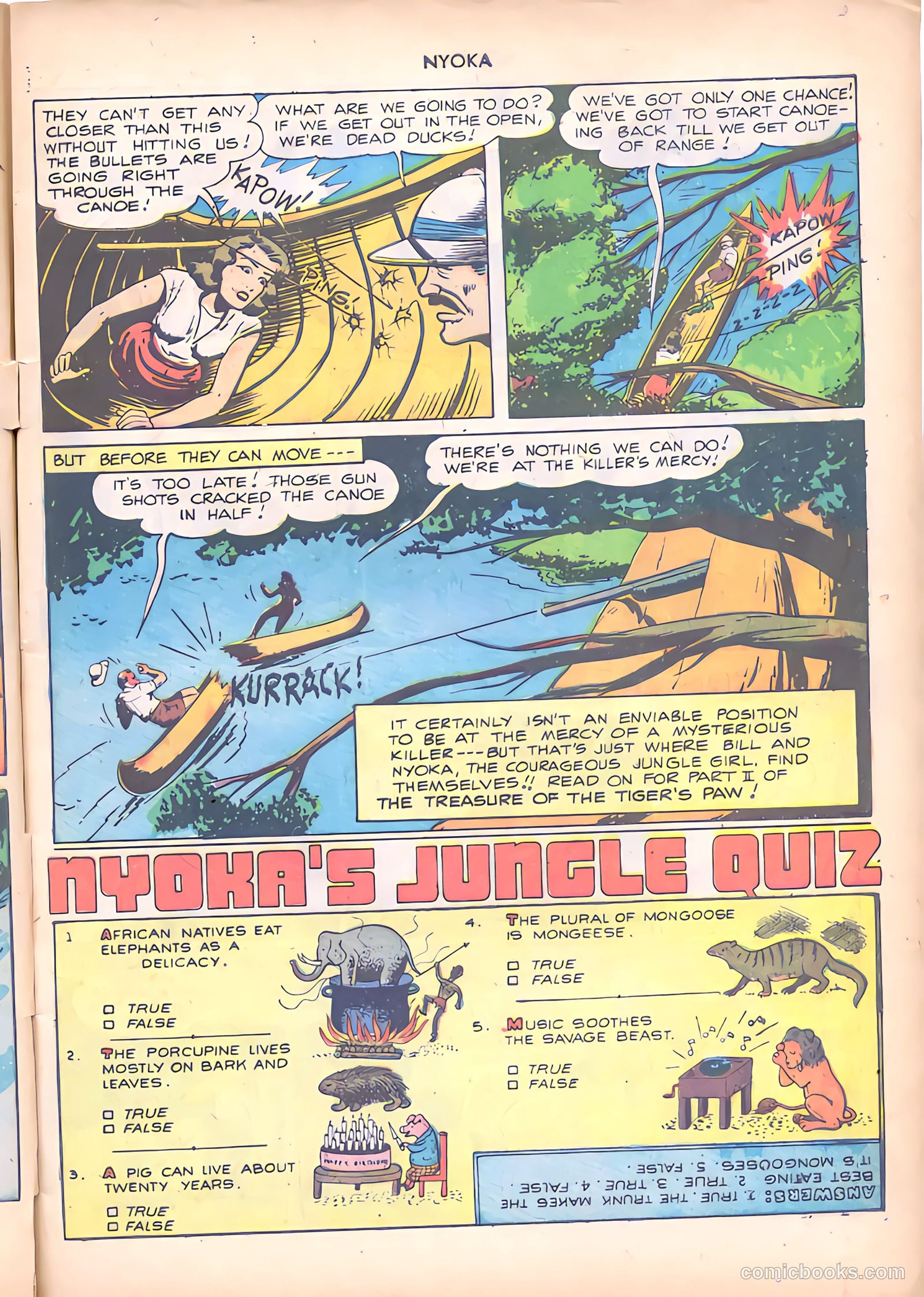 Nyoka the Jungle Girl #26 (1948) — page 9 of 50