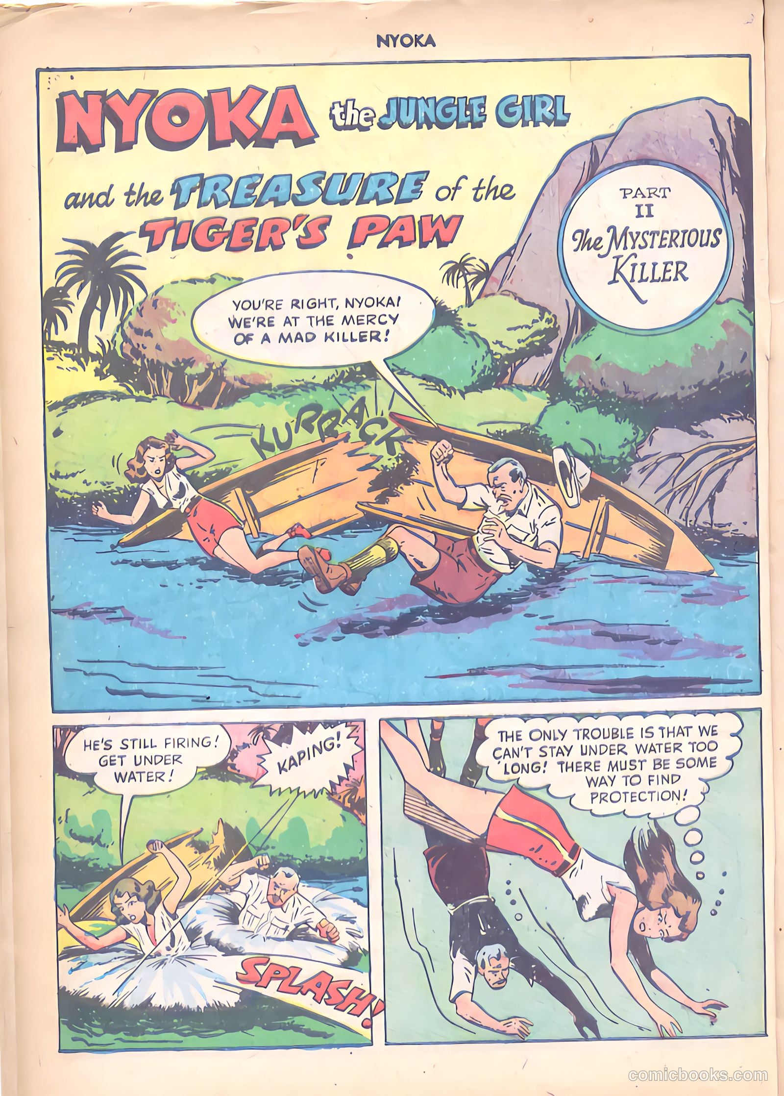 Nyoka the Jungle Girl #26 (1948) — page 12 of 50