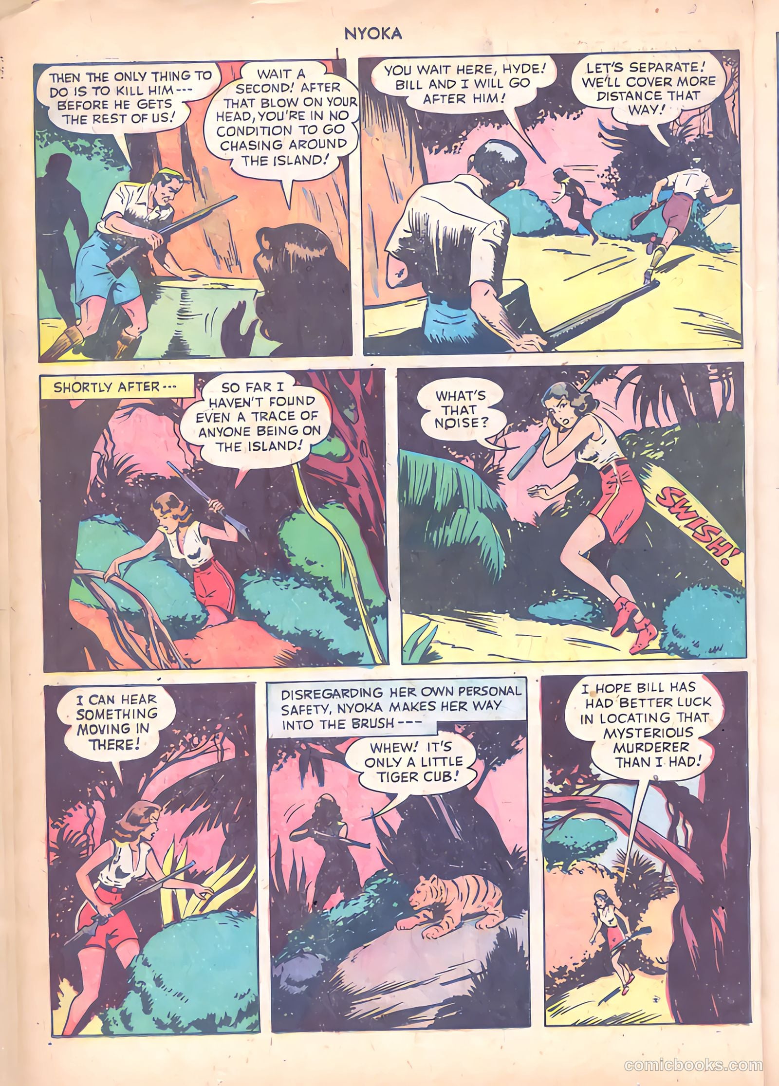Nyoka the Jungle Girl #26 (1948) — page 14 of 50