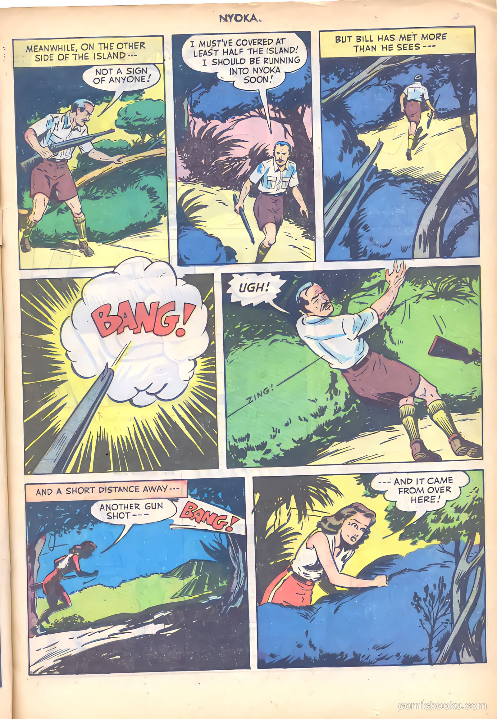 Nyoka the Jungle Girl #26 (1948) — page 15 of 50