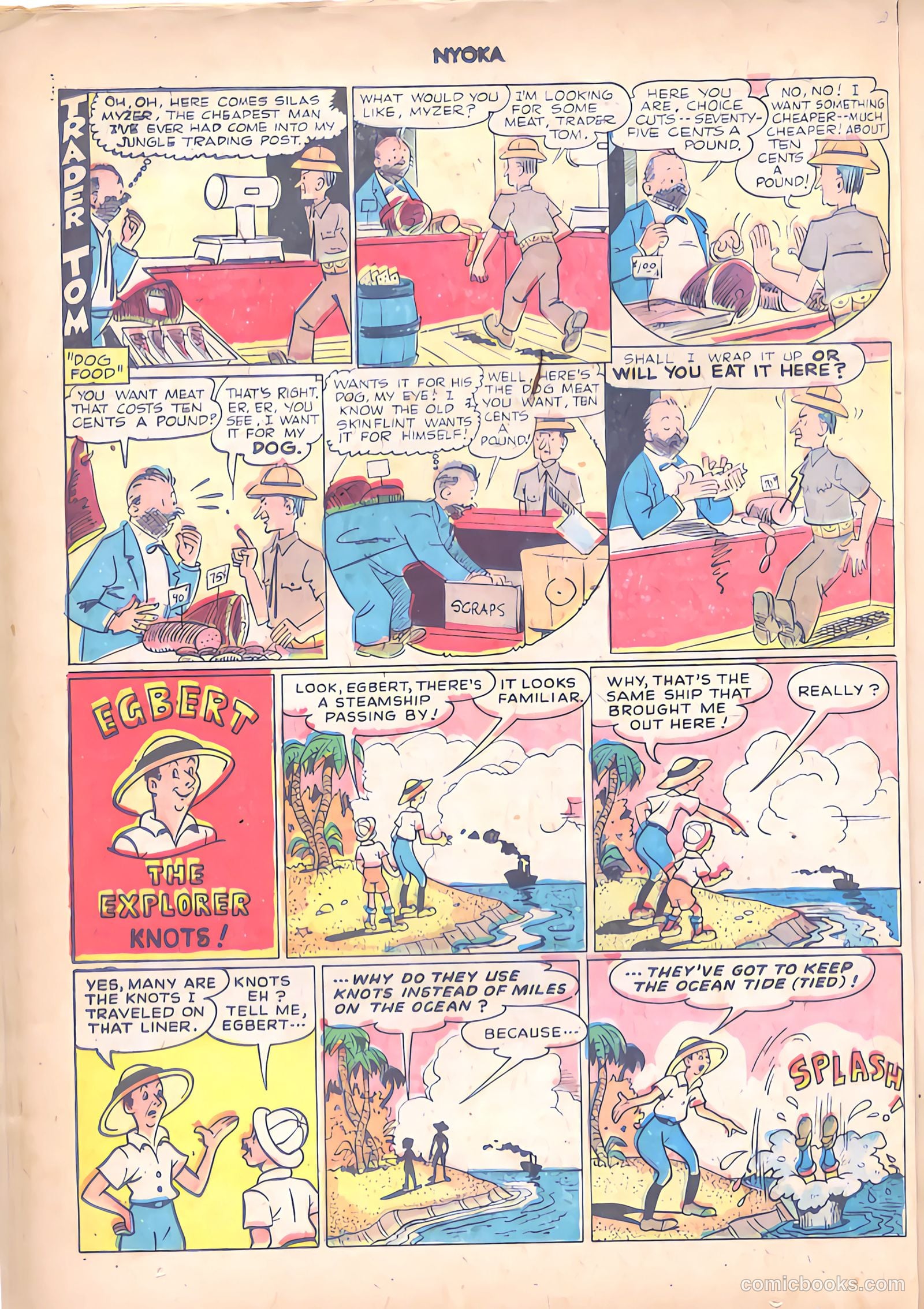 Nyoka the Jungle Girl #26 (1948) — page 20 of 50