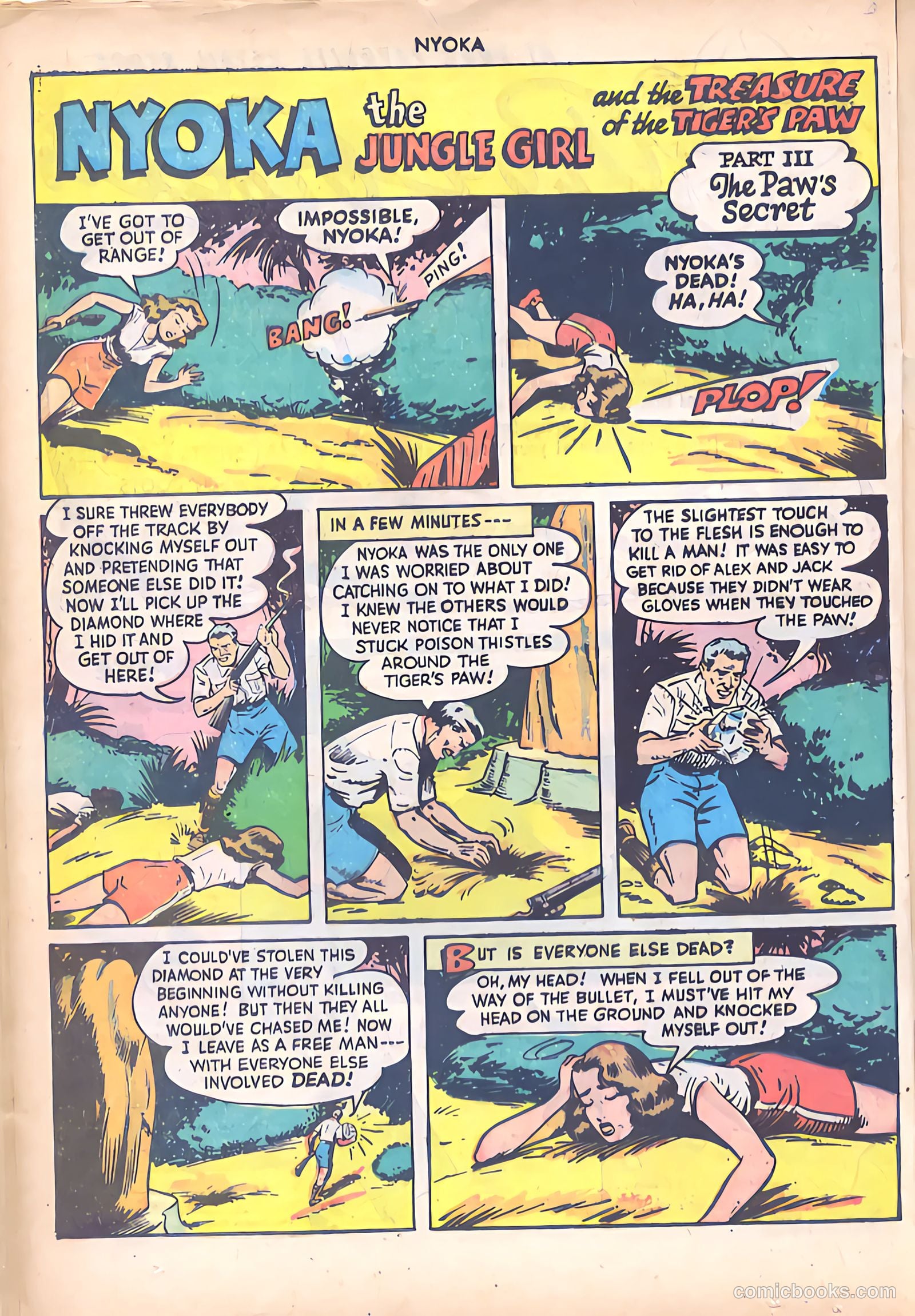 Nyoka the Jungle Girl #26 (1948) — page 22 of 50