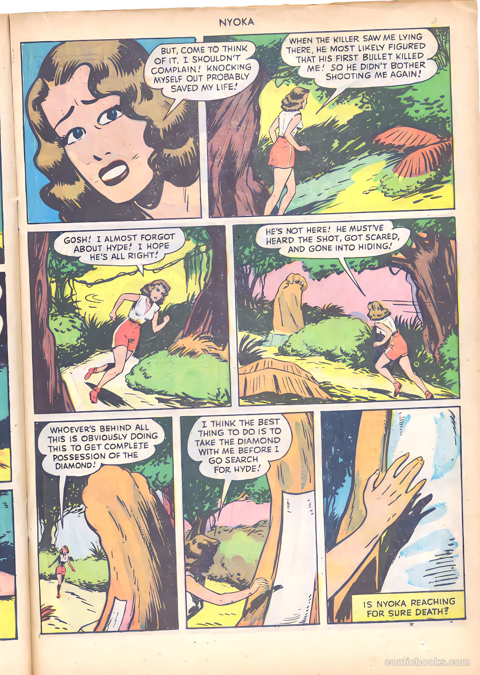 Nyoka the Jungle Girl #26 (1948) — page 23 of 50