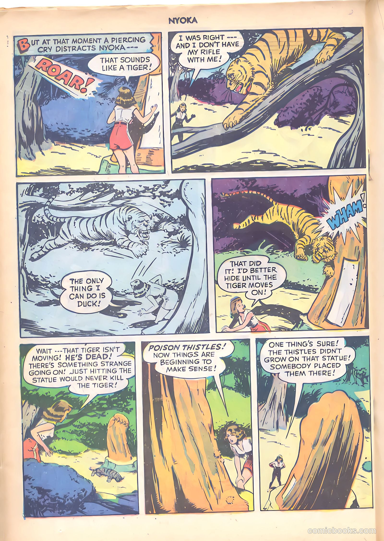 Nyoka the Jungle Girl #26 (1948) — page 24 of 50
