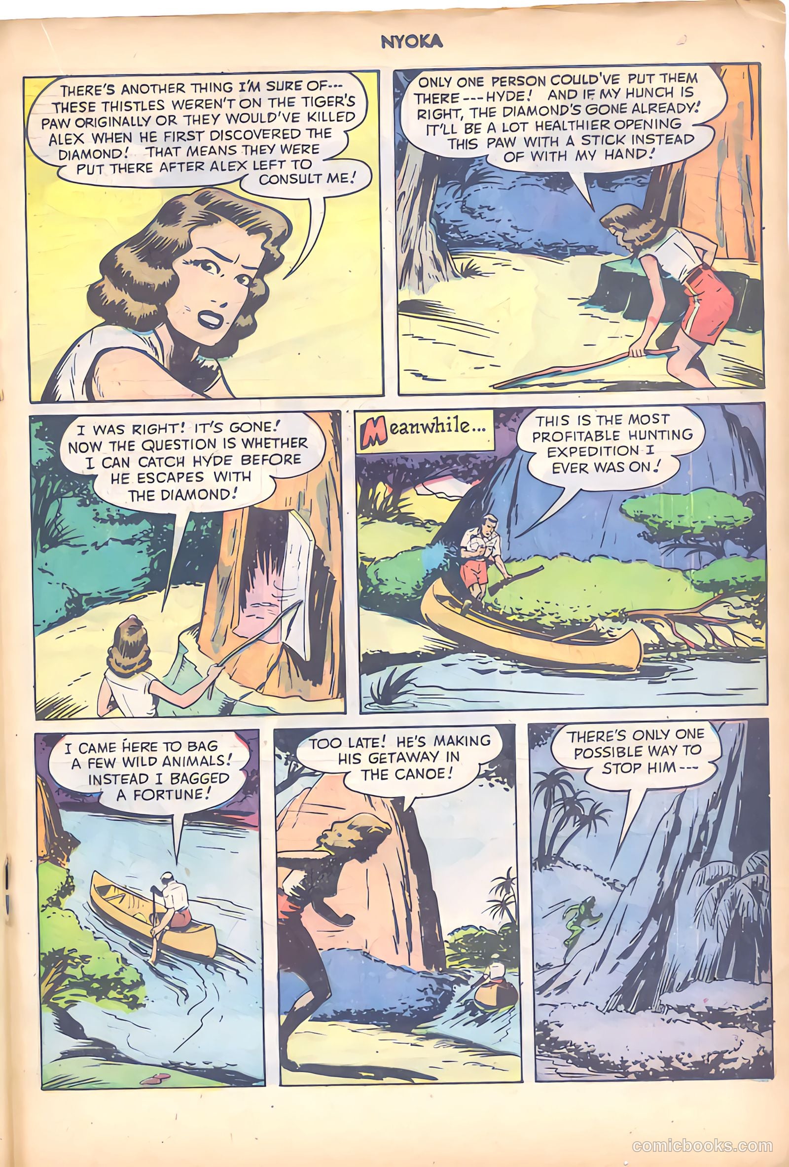 Nyoka the Jungle Girl #26 (1948) — page 25 of 50