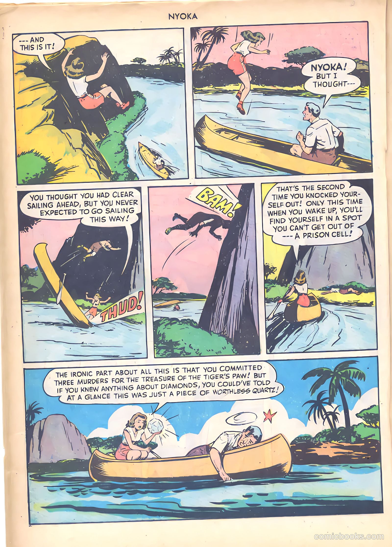 Nyoka the Jungle Girl #26 (1948) — page 26 of 50