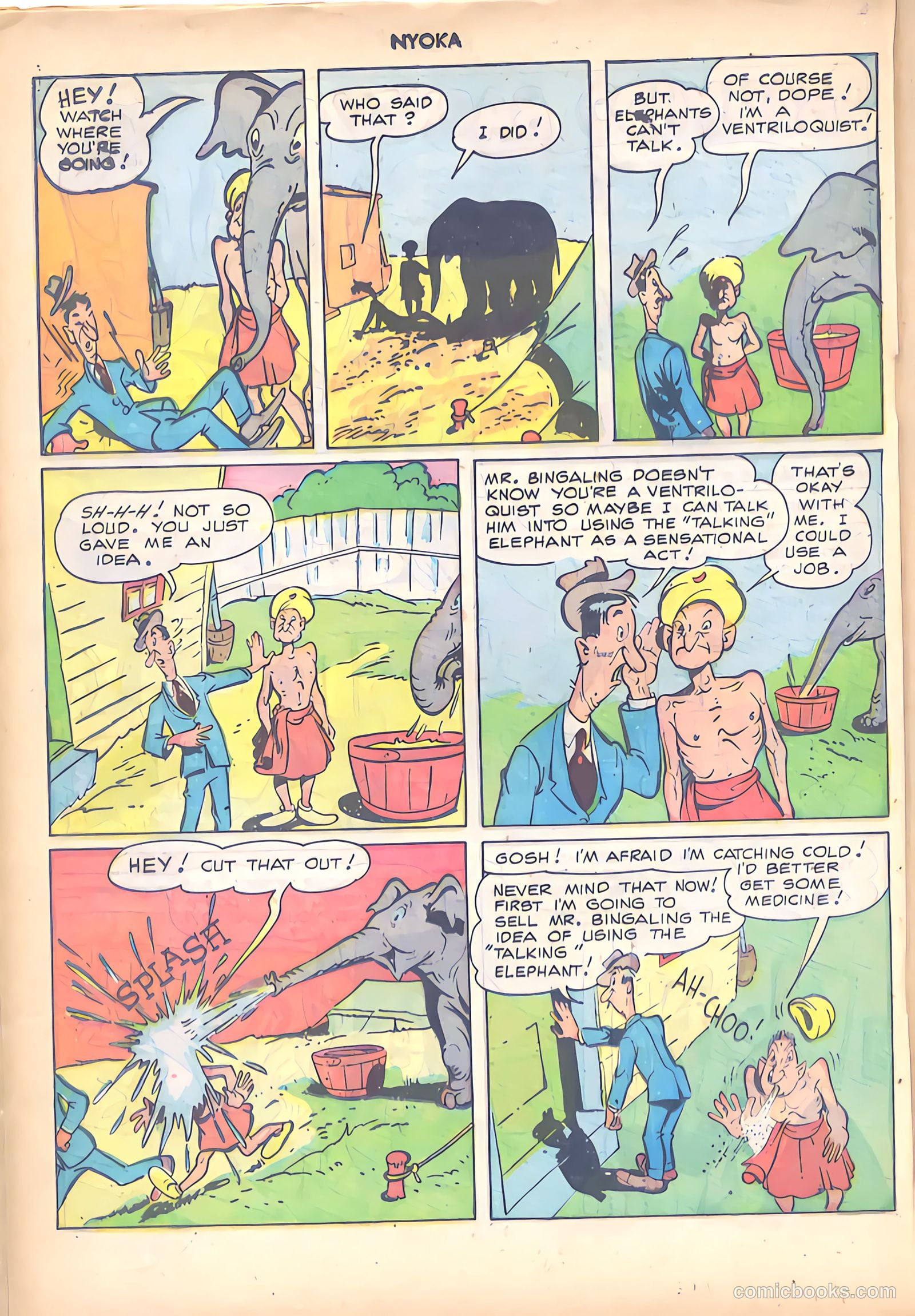 Nyoka the Jungle Girl #26 (1948) — page 28 of 50
