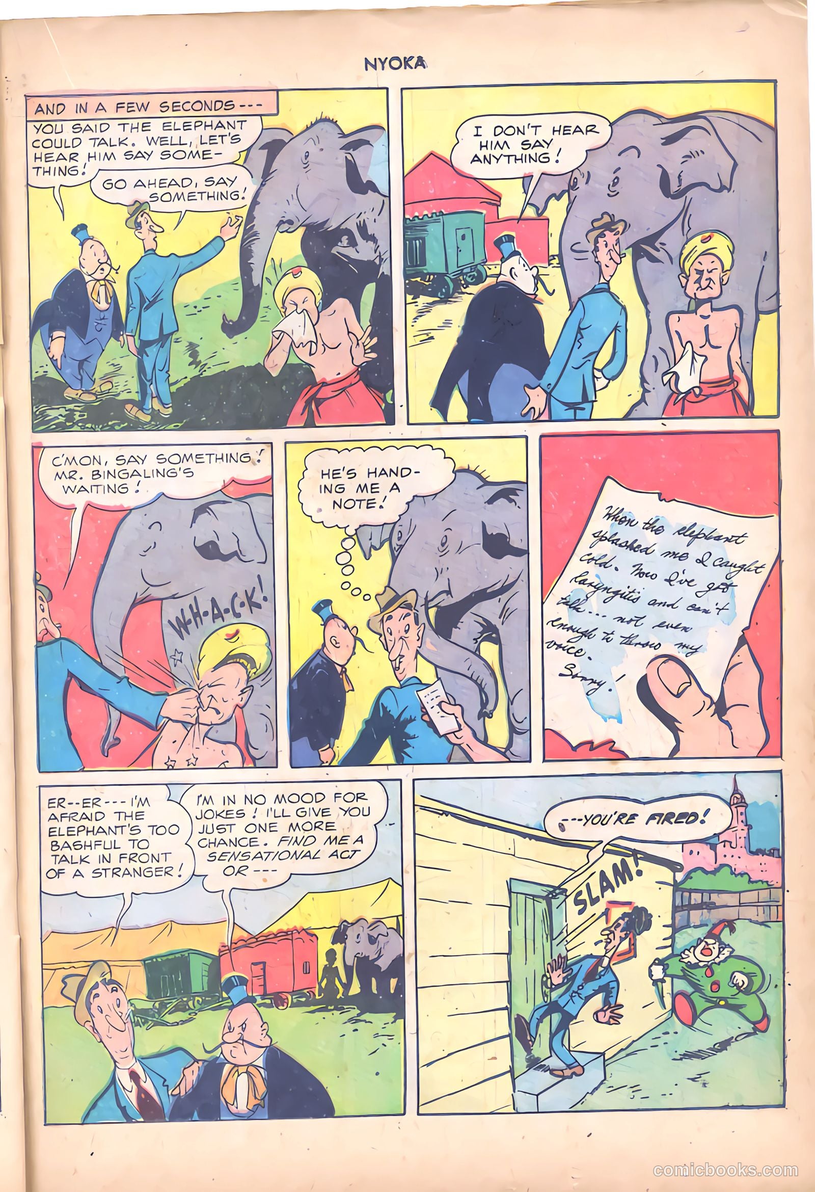 Nyoka the Jungle Girl #26 (1948) — page 29 of 50