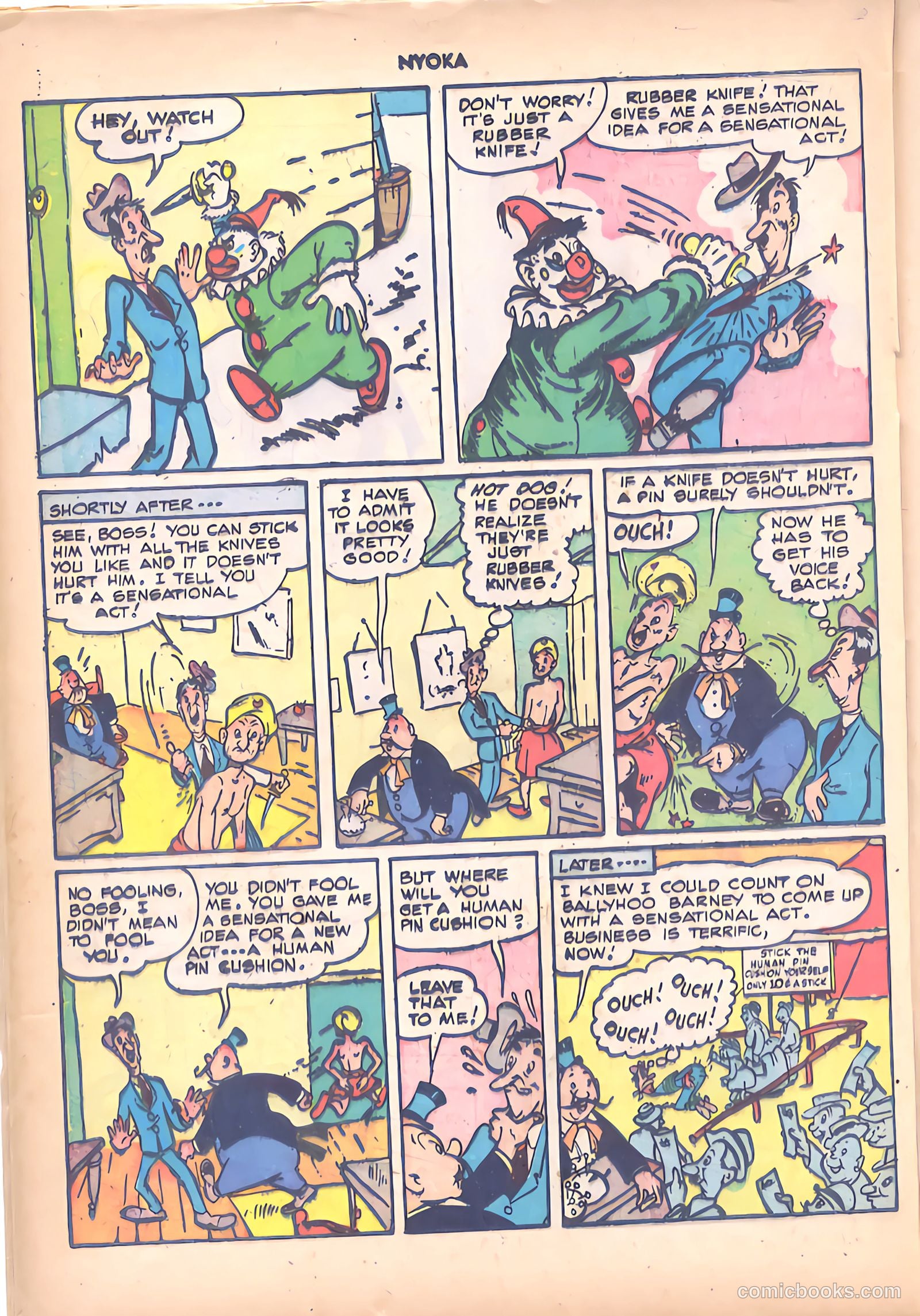 Nyoka the Jungle Girl #26 (1948) — page 30 of 50