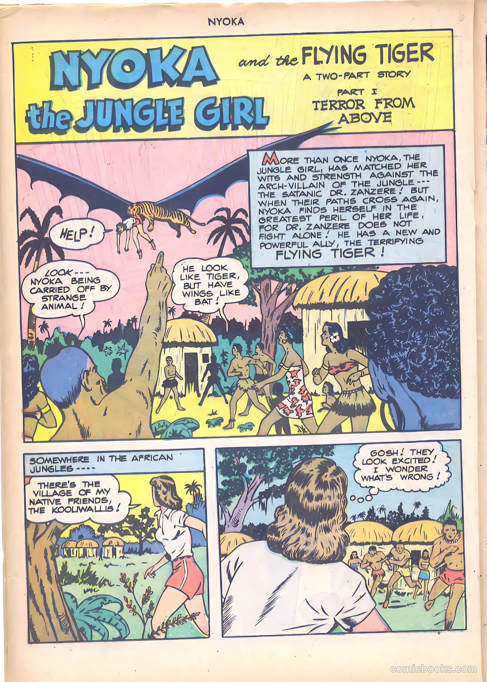 Nyoka the Jungle Girl #26 (1948) — page 32 of 50