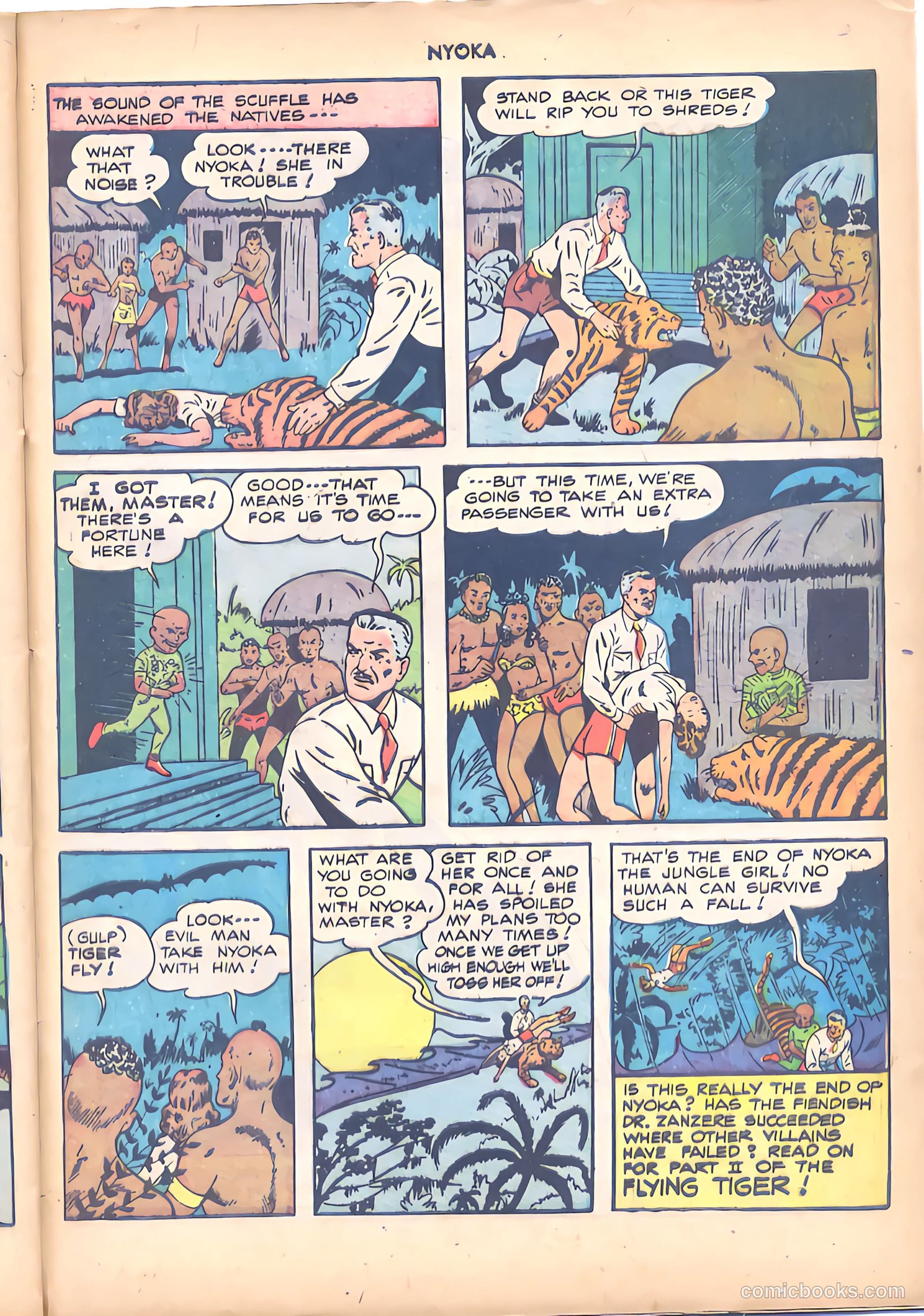 Nyoka the Jungle Girl #26 (1948) — page 37 of 50