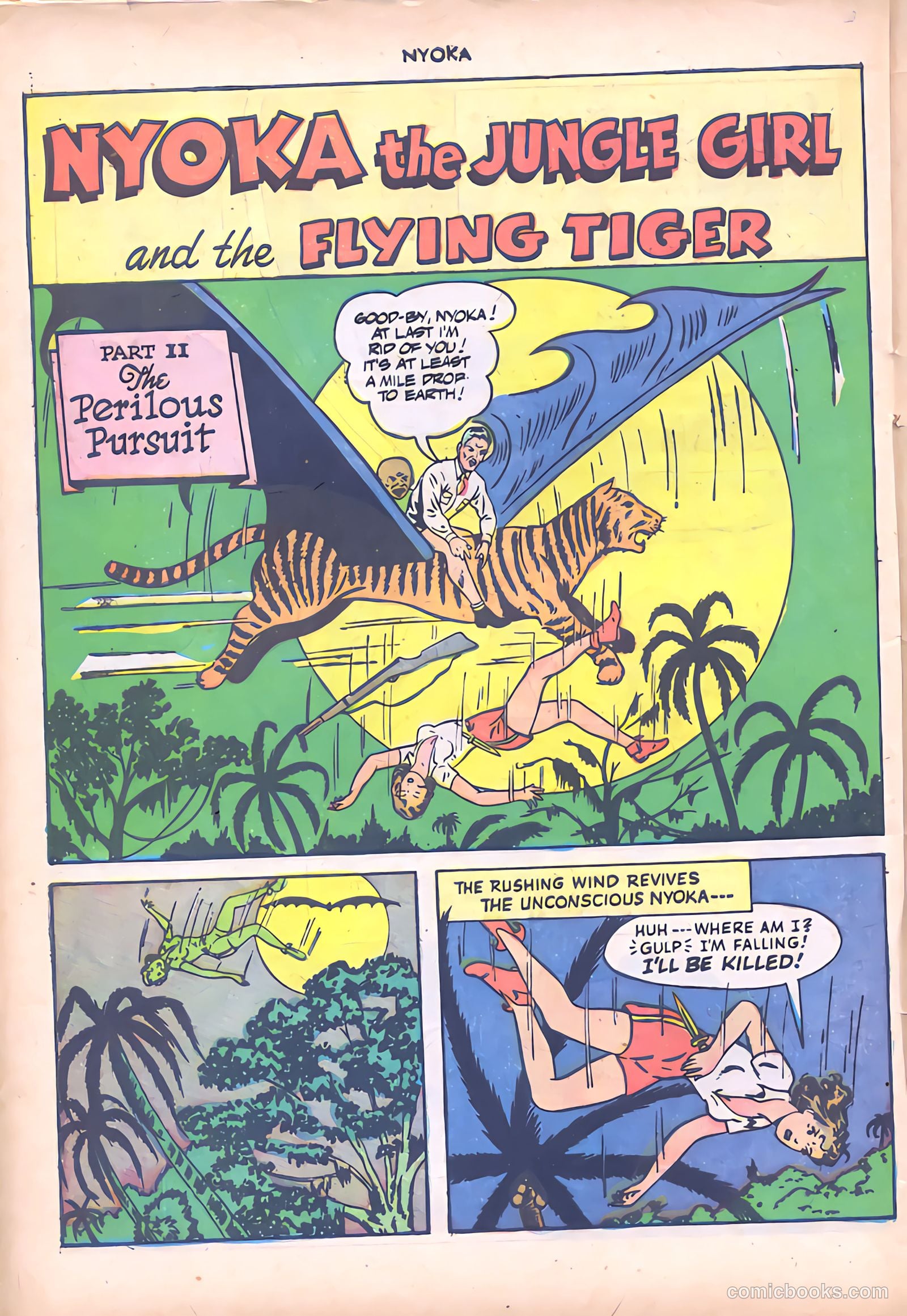 Nyoka the Jungle Girl #26 (1948) — page 40 of 50