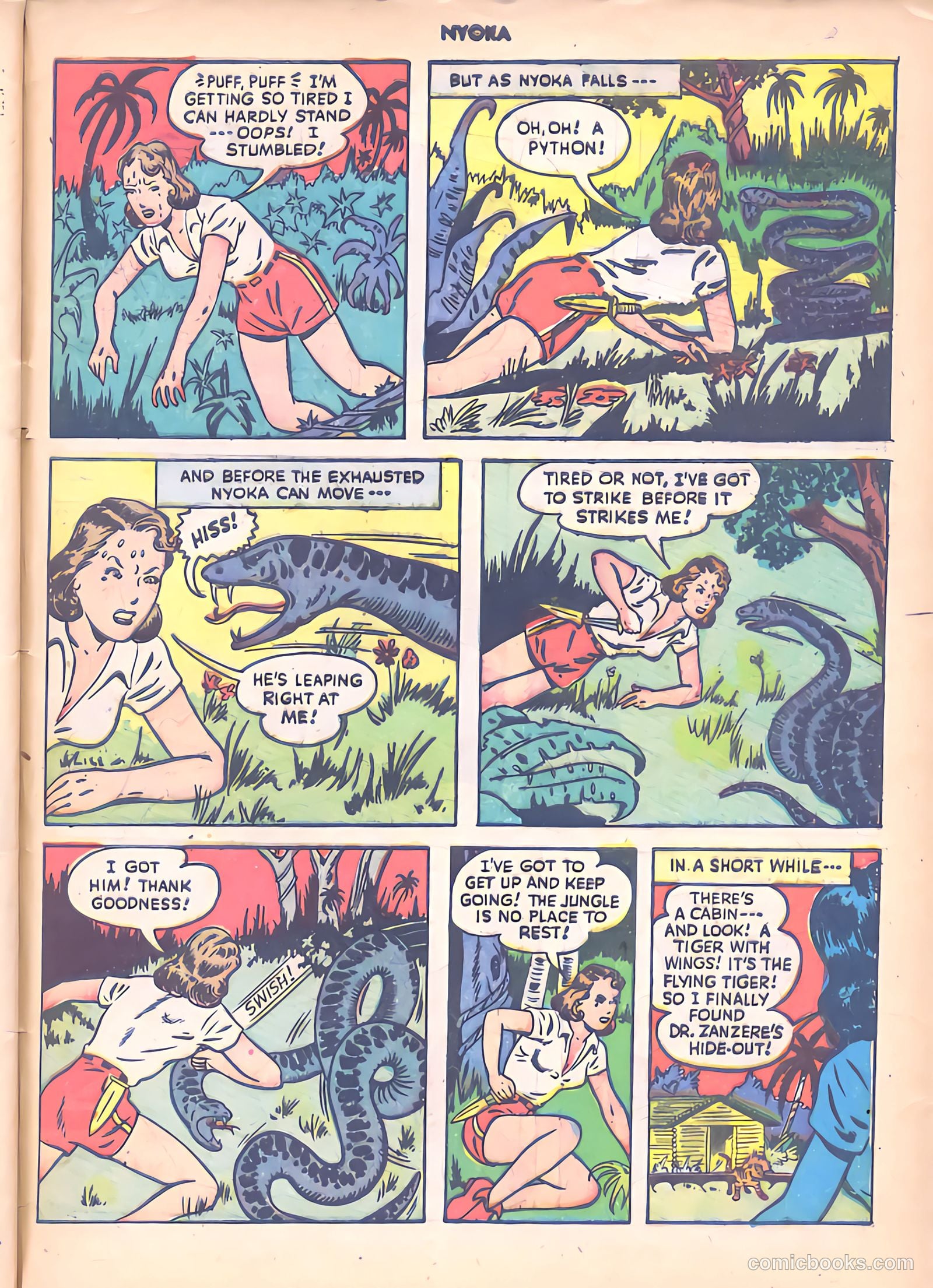 Nyoka the Jungle Girl #26 (1948) — page 43 of 50