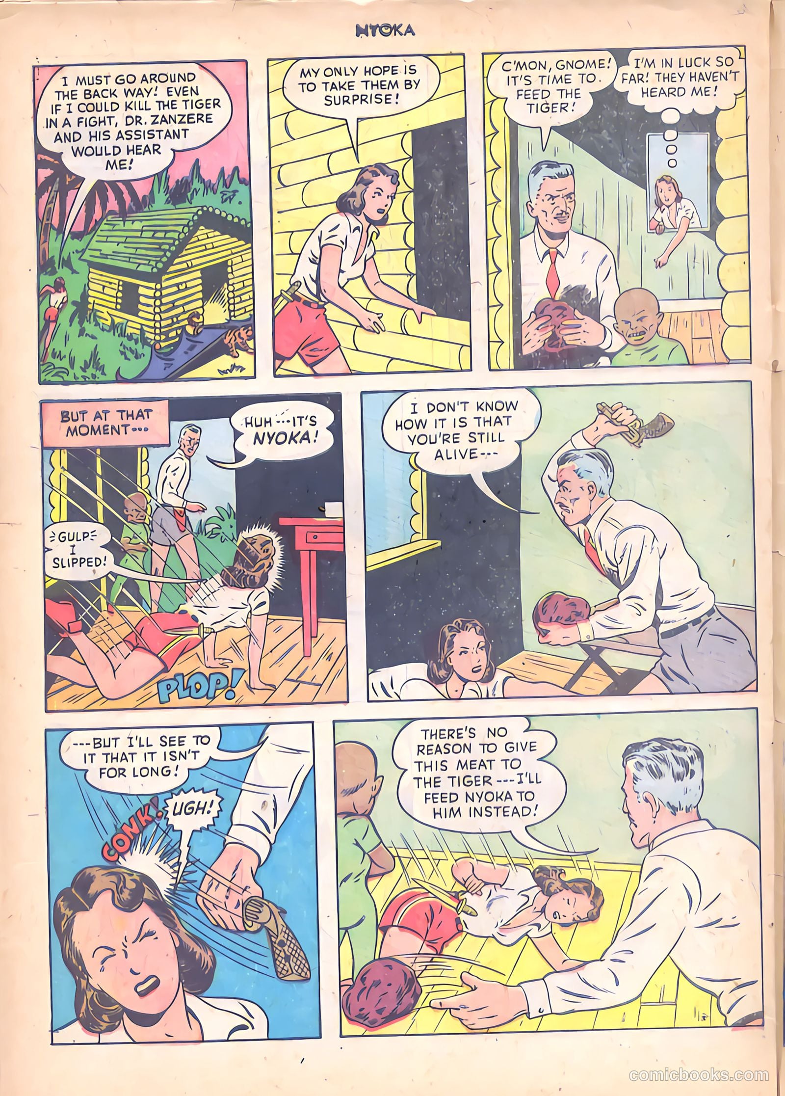 Nyoka the Jungle Girl #26 (1948) — page 44 of 50
